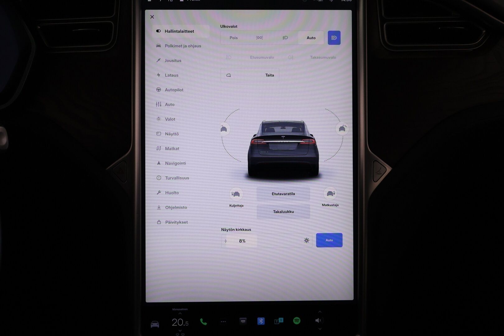 Tesla Model X 2018 75D *Autopilot / CCS / 2x Vanteet / Koukku / Lasikatto* - *JUURI KATSASTETTU / Autopilot / CCS / 2x Vanteet / Koukku