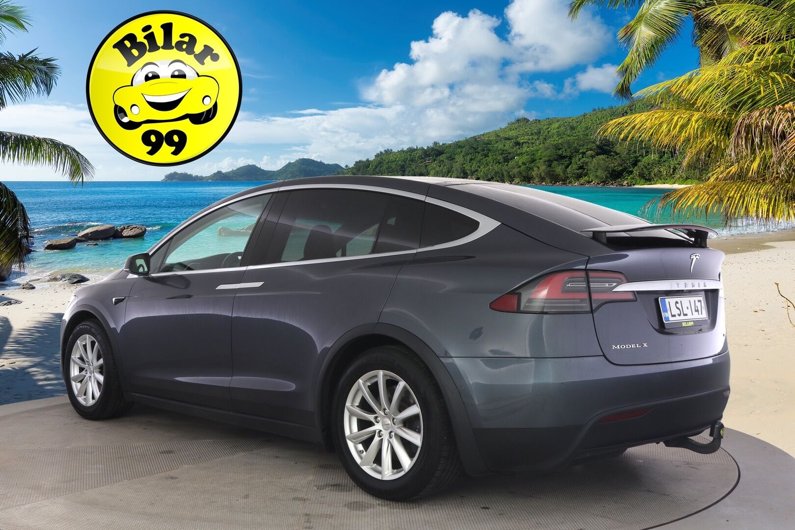 Tesla Model X 2018 75D *Autopilot / CCS / 2x Vanteet / Koukku / Lasikatto* - *JUURI KATSASTETTU / Autopilot / CCS / 2x Vanteet / Koukku