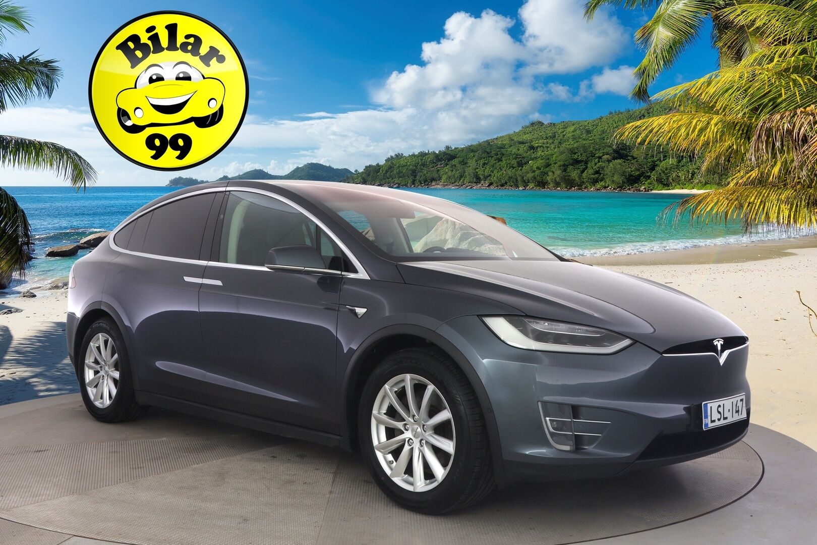 Tesla Model X 2018 75D *Autopilot / CCS / 2x Vanteet / Koukku / Lasikatto* - *JUURI KATSASTETTU / Autopilot / CCS / 2x Vanteet / Koukku
