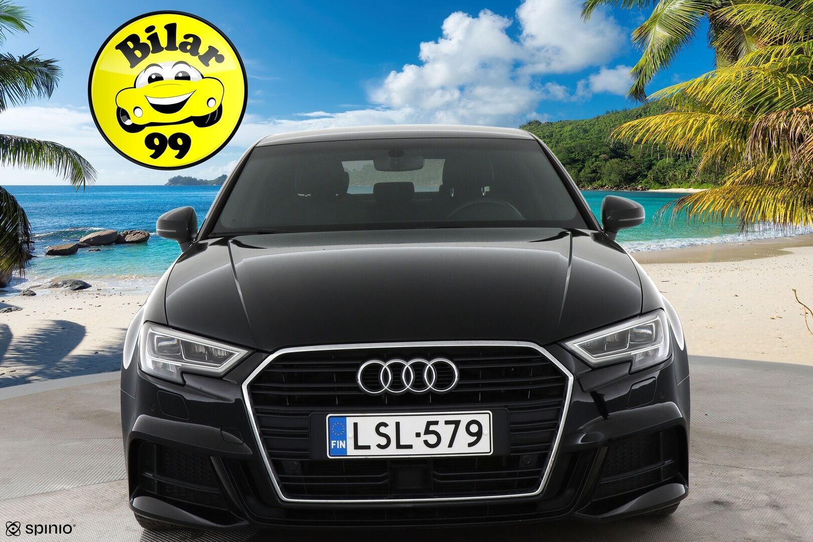 Audi A3 2018 Sedan S line Business Sport 2,0 TFSI 140 kW quattro S tronic - Todella siisti / Hyvin huollettu / Kahdet renkaat alumiinivantein