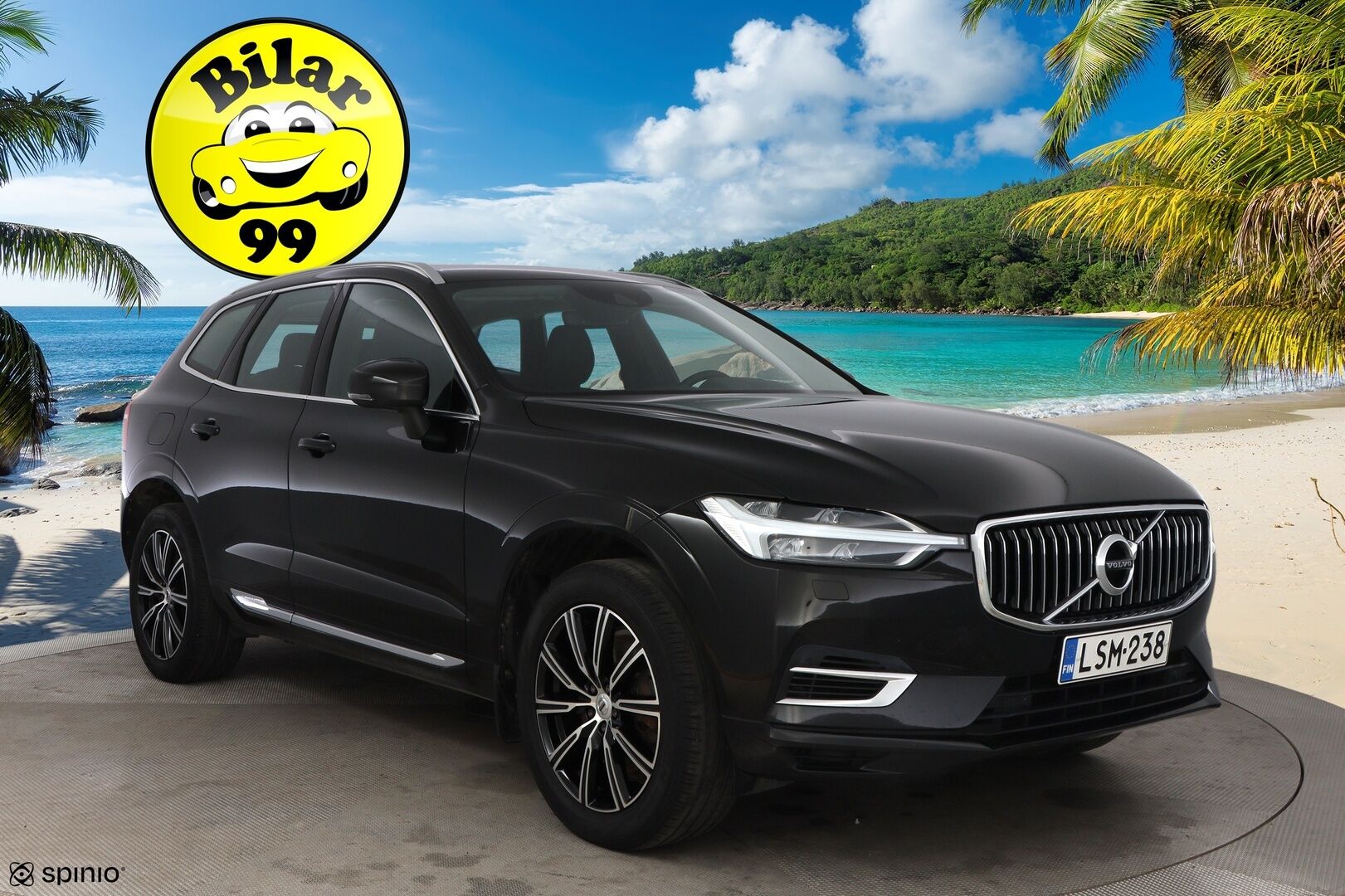 Volvo XC60 2019 T8 AWD Inscription aut * Webasto / Adapt.Vakkari / Panorama / Koukku / Audio High Performance / Nahkasisusta / Huippuvarusteet! - Merkkihuollot / 2x Renkaat aluvantein / Juuri tullut Tampereelle!