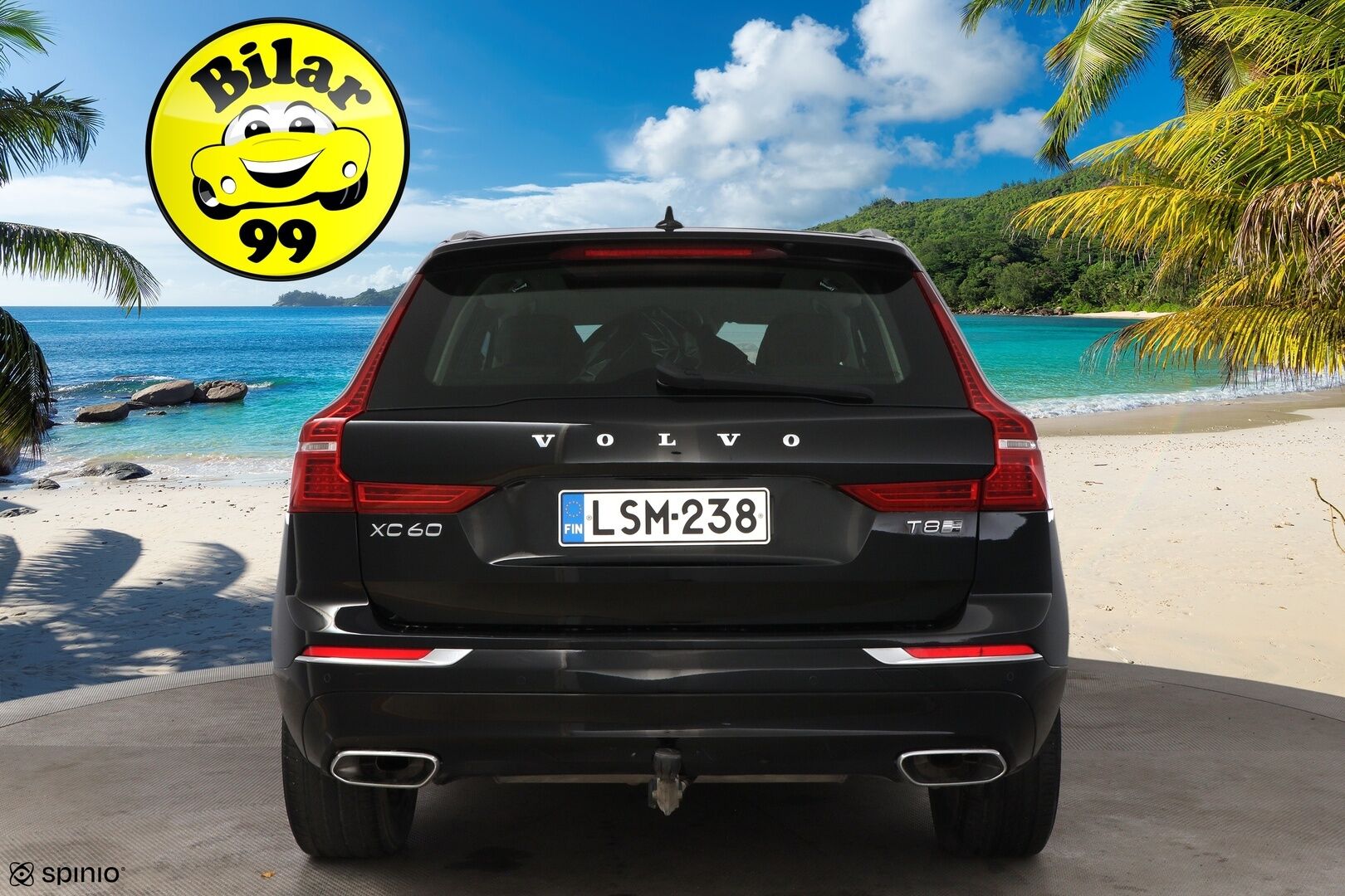 Volvo XC60 2019 T8 AWD Inscription aut * Webasto / Adapt.Vakkari / Panorama / Koukku / Audio High Performance / Nahkasisusta / Huippuvarusteet! - Merkkihuollot / 2x Renkaat aluvantein / Juuri tullut Tampereelle!