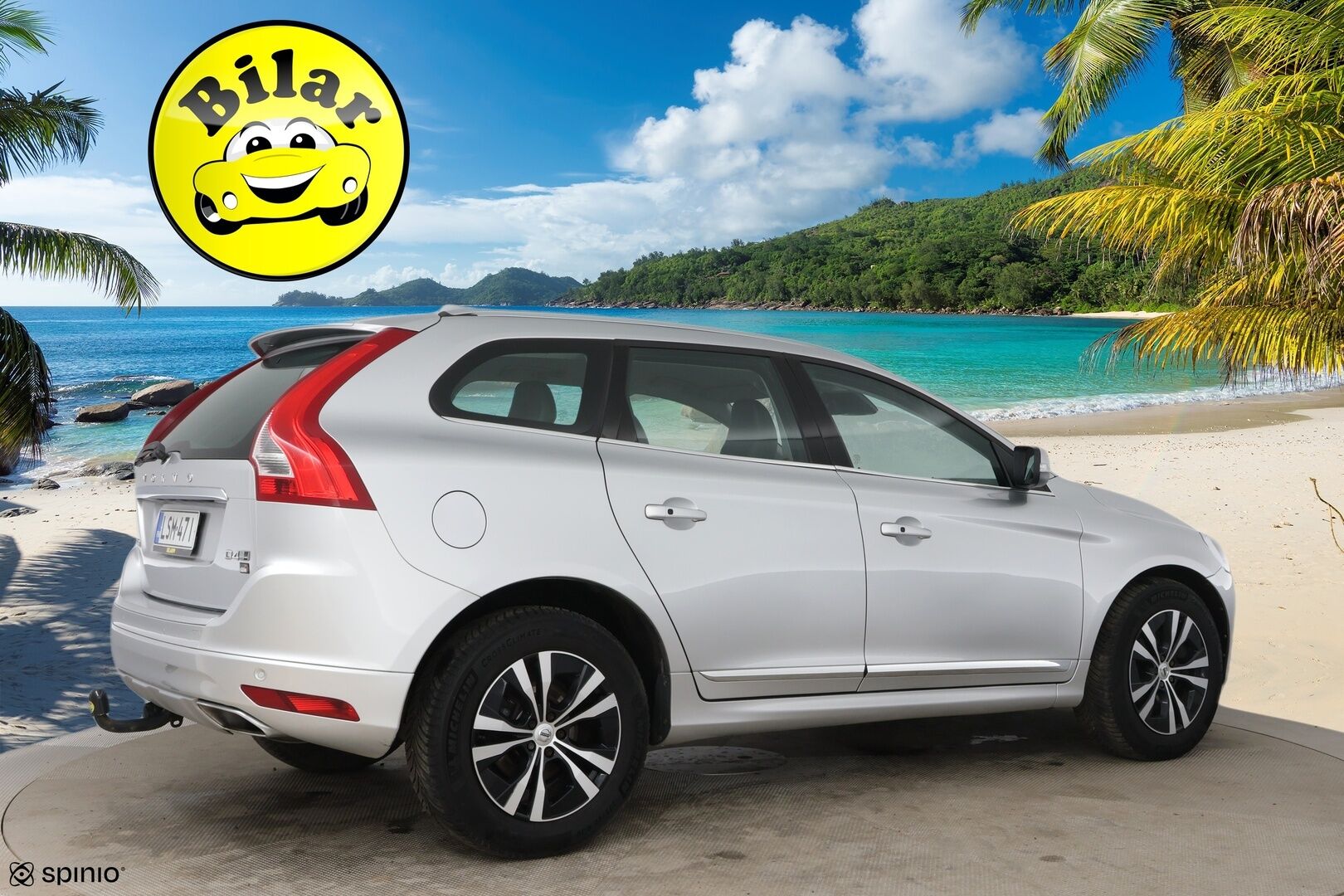 Volvo XC60 2017 D4 AWD Business Classic Summum aut  / Adapt. vak / Webasto / Koukku / Nahkapenkki muistilla / Tutkat - Jakopää vaihdettu 2025 / Ei Adblue järjestelmää / 2x renkaat / Huoltokirja