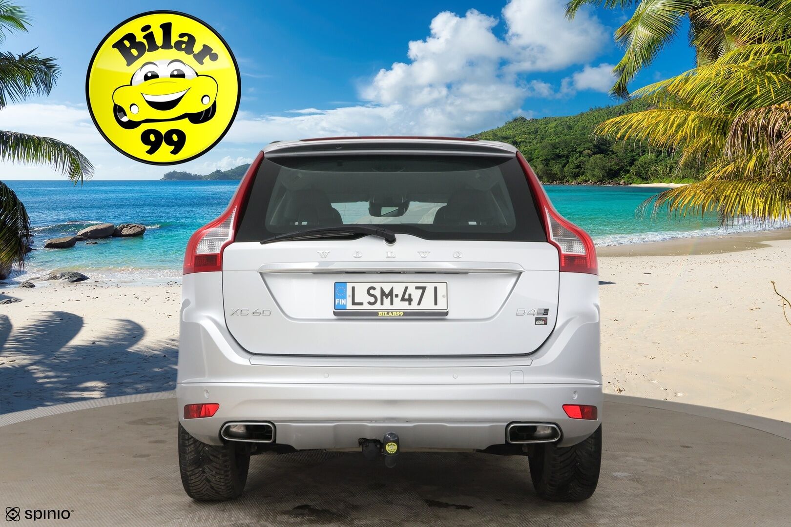 Volvo XC60 2017 D4 AWD Business Classic Summum aut / EI ADBLUE! / Adapt. vak / Webasto / Koukku / Nahkapenkki muistilla / Tutkat - Jakopää vaihdettu 2025 / 2x renkaat / Huoltokirja - HULLUT AVAJAISHULINAT KORKOTARJOUS 3,29 %