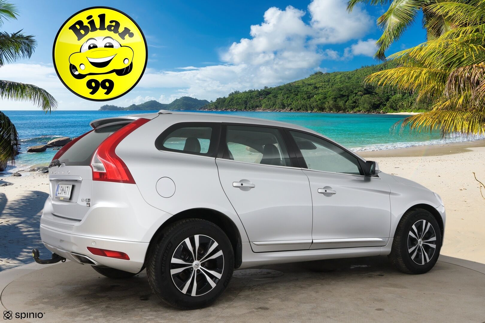 Volvo XC60 2017 D4 AWD Business Classic Summum aut / EI ADBLUE! / Adapt. vak / Webasto / Koukku / Nahkapenkki muistilla / Tutkat - Jakopää vaihdettu 2025 / 2x renkaat / Huoltokirja - HULLUT AVAJAISHULINAT KORKOTARJOUS 3,29 %