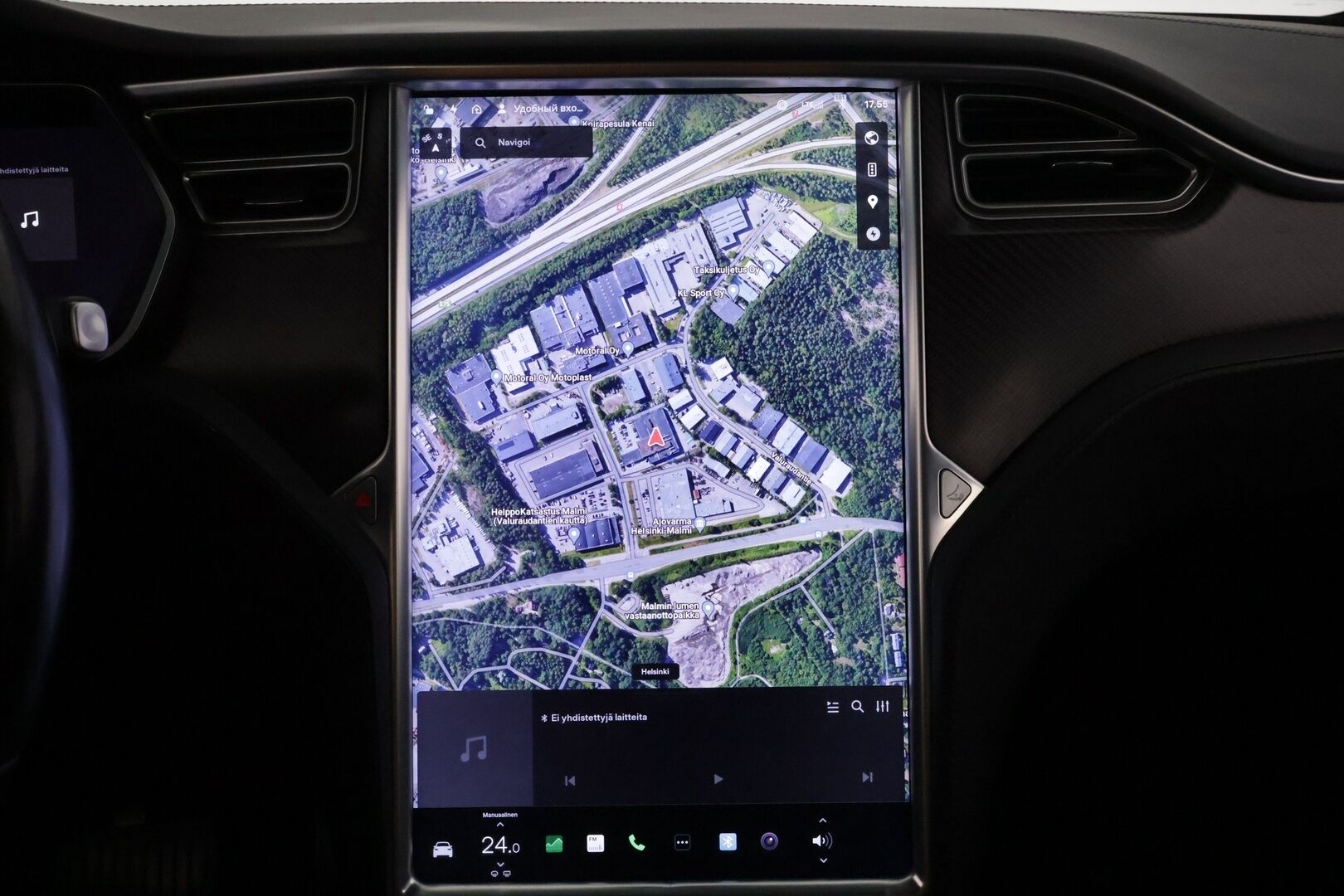 Tesla Model X 2017 100 D * Adapt. Cruise / Ilma-alusta / PTC / P.Kamera / Kaistavahti / LED / Navi * - * 100 D malli, tilava ja näyttävällä värillä oleva yksilö! *