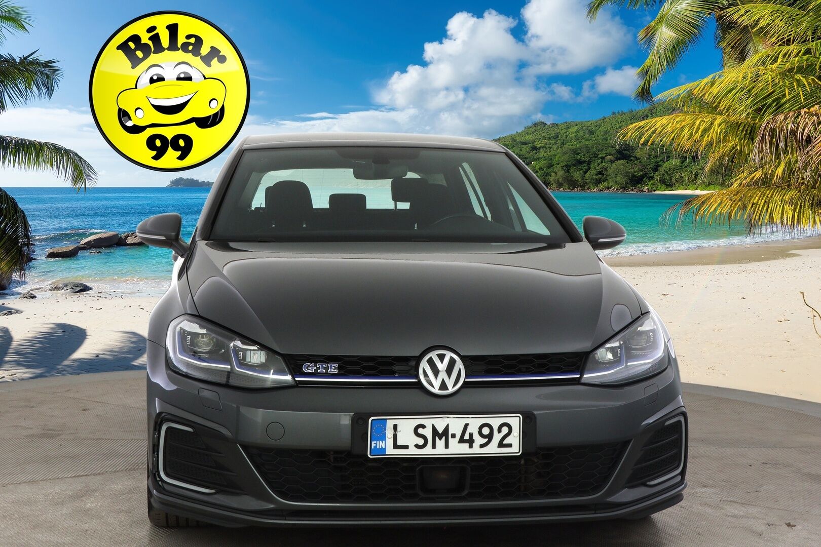 Volkswagen Golf 2020 GTE Plug-In Hybrid 150 kW (204 hv) DSG-automaatti ** Adapt. vakkari / Webasto / AppConnect / P-kamera / Koukku / LED  ** - Jakohihna vaihdettu 11/2025