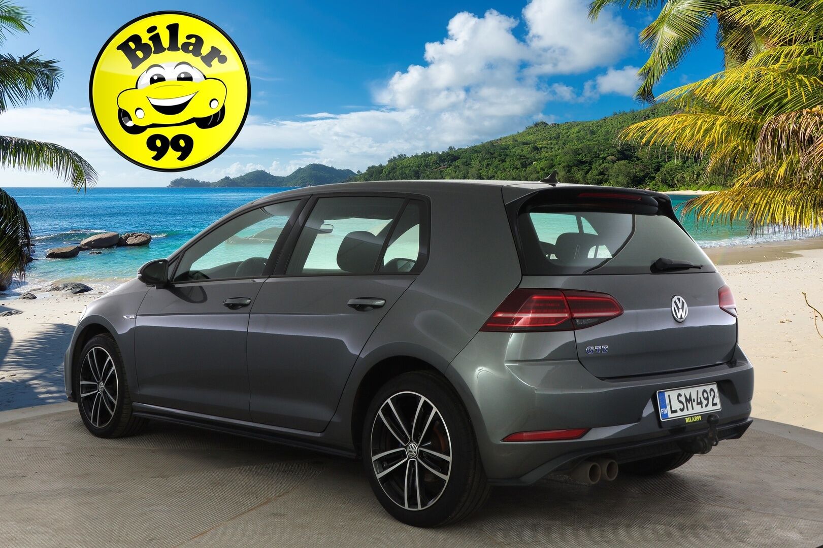 Volkswagen Golf 2020 GTE Plug-In Hybrid 150 kW (204 hv) DSG-automaatti ** Adapt. vakkari / Webasto / AppConnect / P-kamera / Koukku / LED  ** - Jakohihna vaihdettu 11/2025