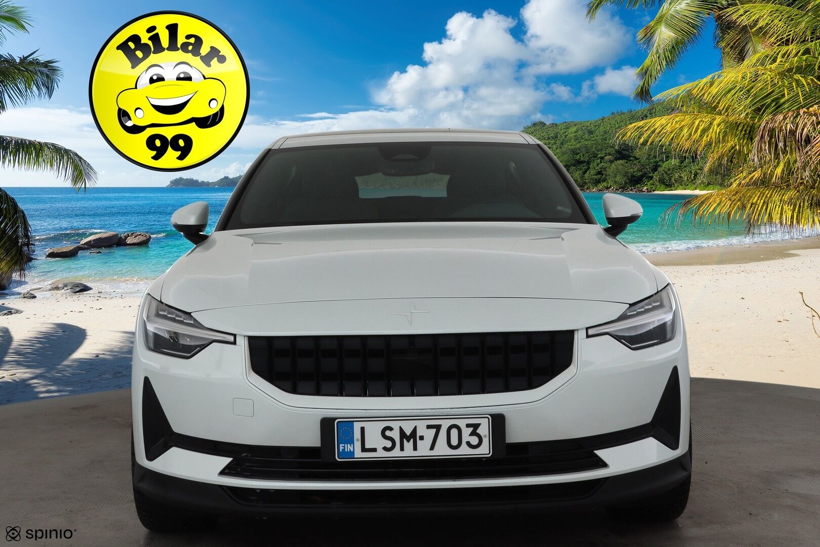 Polestar 2 2022 Long Range Dual Motor Performance * Sportpenkki Muistilla / ILP / H&K / P.Kamera / LED / Lasikatto / Kaistavahti * - 2x Latauskaapelit / Merkkihuollettu / Upea Performance Polestar!