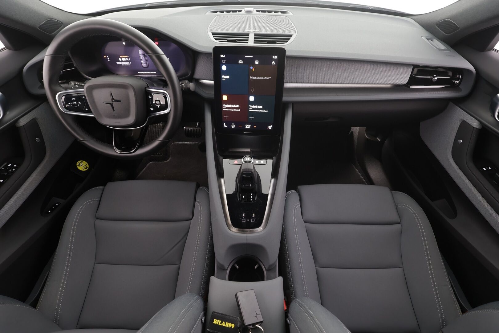 Polestar 2 2022 Long Range Dual Motor Performance * Sportpenkki Muistilla / ILP / H&K / P.Kamera / LED / Lasikatto / Kaistavahti * - 2x Latauskaapelit / Merkkihuollettu / Upea Performance Polestar!