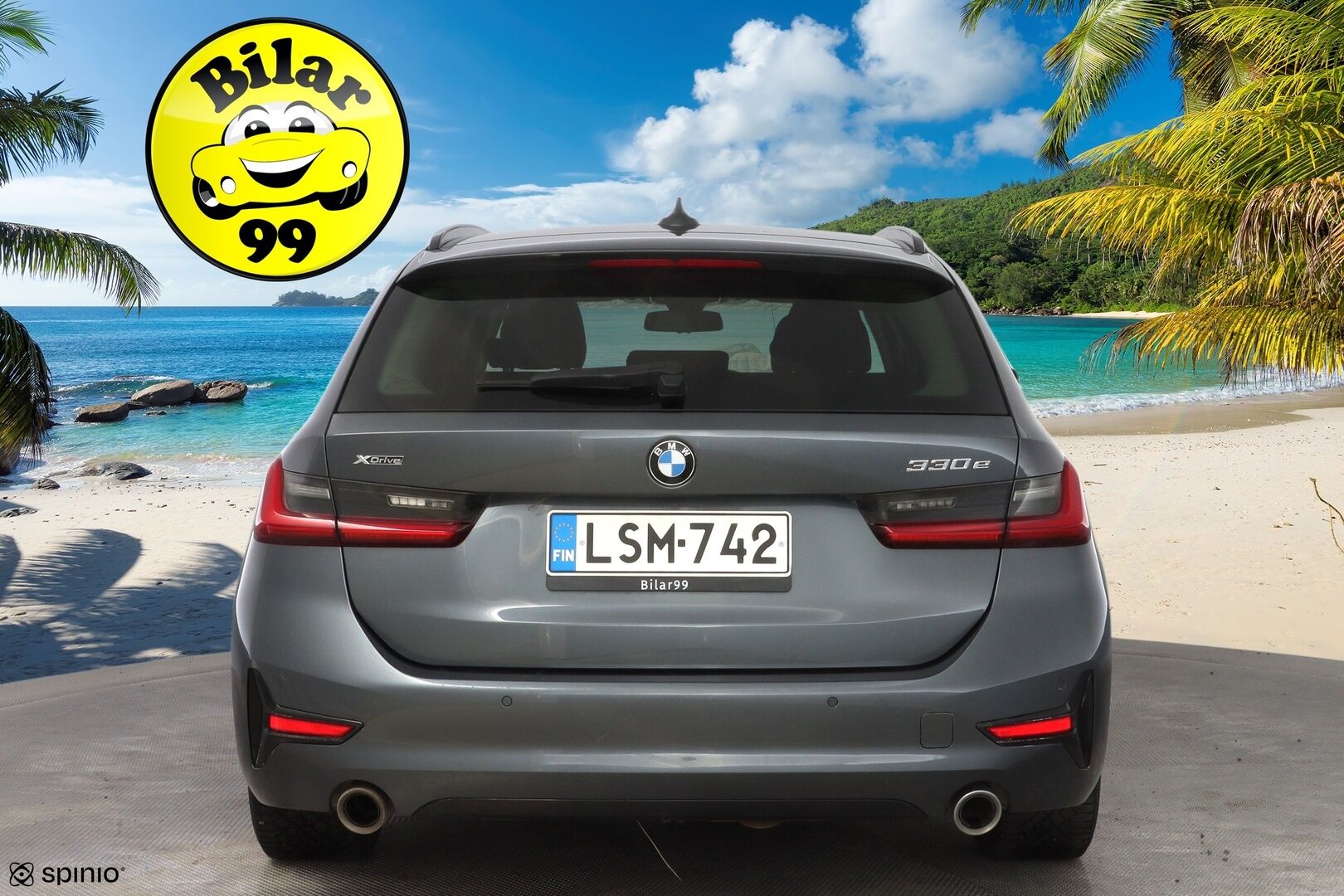 BMW 330 2021 G21 Touring 330e xDrive Business Sport *Koukku / Tutkat / Sporttipenkit / S.Luukku* - Kahdet BMW:n vanteet / Juuri huollettu / Säännöllinen huoltokirja