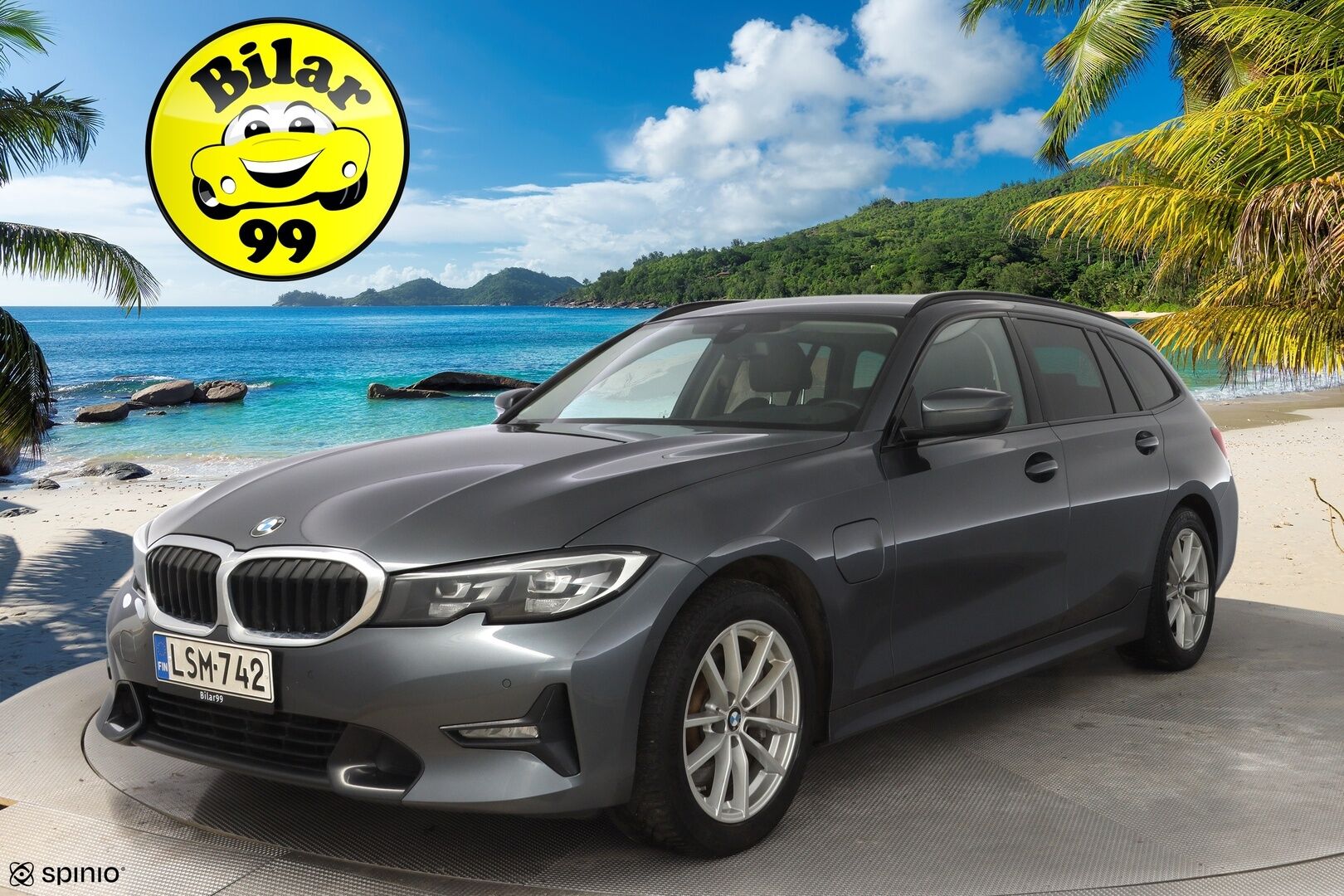 BMW 330 2021 G21 Touring 330e xDrive Business Sport *Koukku / Tutkat / Sporttipenkit / S.Luukku* - KATSO MIHIN KAMPANJAHINTAAN! / Kahdet BMW:n vanteet / Juuri huollettu / Säännöllinen huoltokirja
