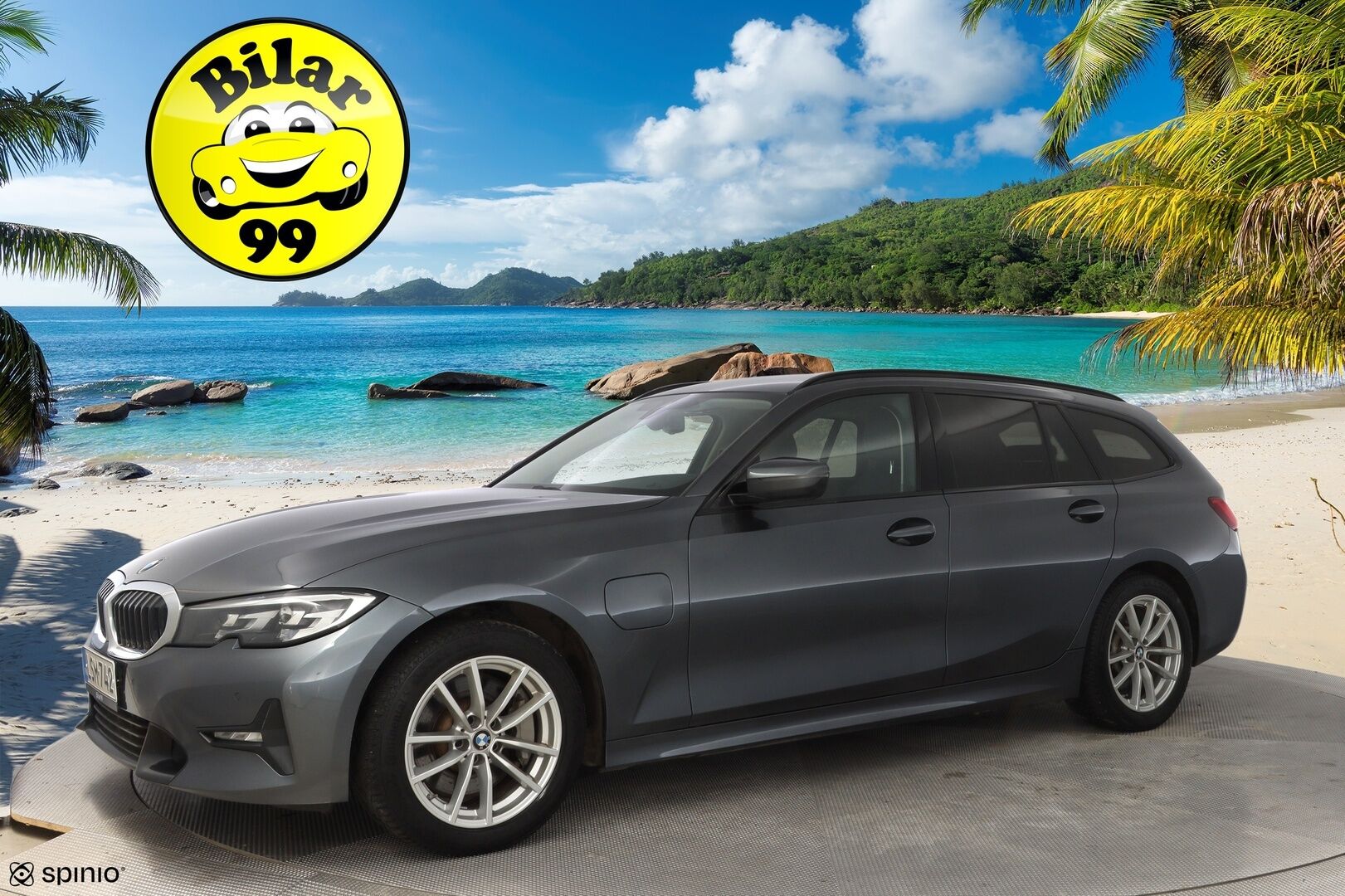 BMW 330 2021 G21 Touring 330e xDrive Business Sport *Koukku / Tutkat / Sporttipenkit / S.Luukku* - Kahdet BMW:n vanteet / Juuri huollettu 