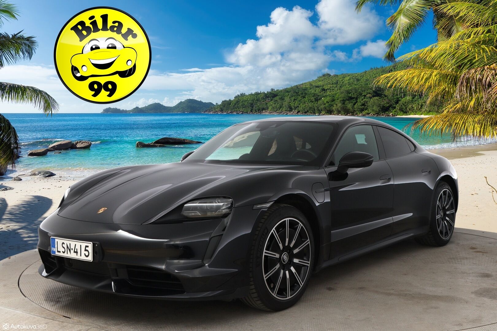 Porsche Taycan 2020 Turbo - 2,99 % KORKOTARJOUS TÄHÄN AUTOON - Adapt.Vakkari / InnoDrive / Bose Surround / Nelipyöräohjaus / Matrix LED / Ilmastoidut 18-Nahkapenkit / Ilma-alusta / Supervarusteet!