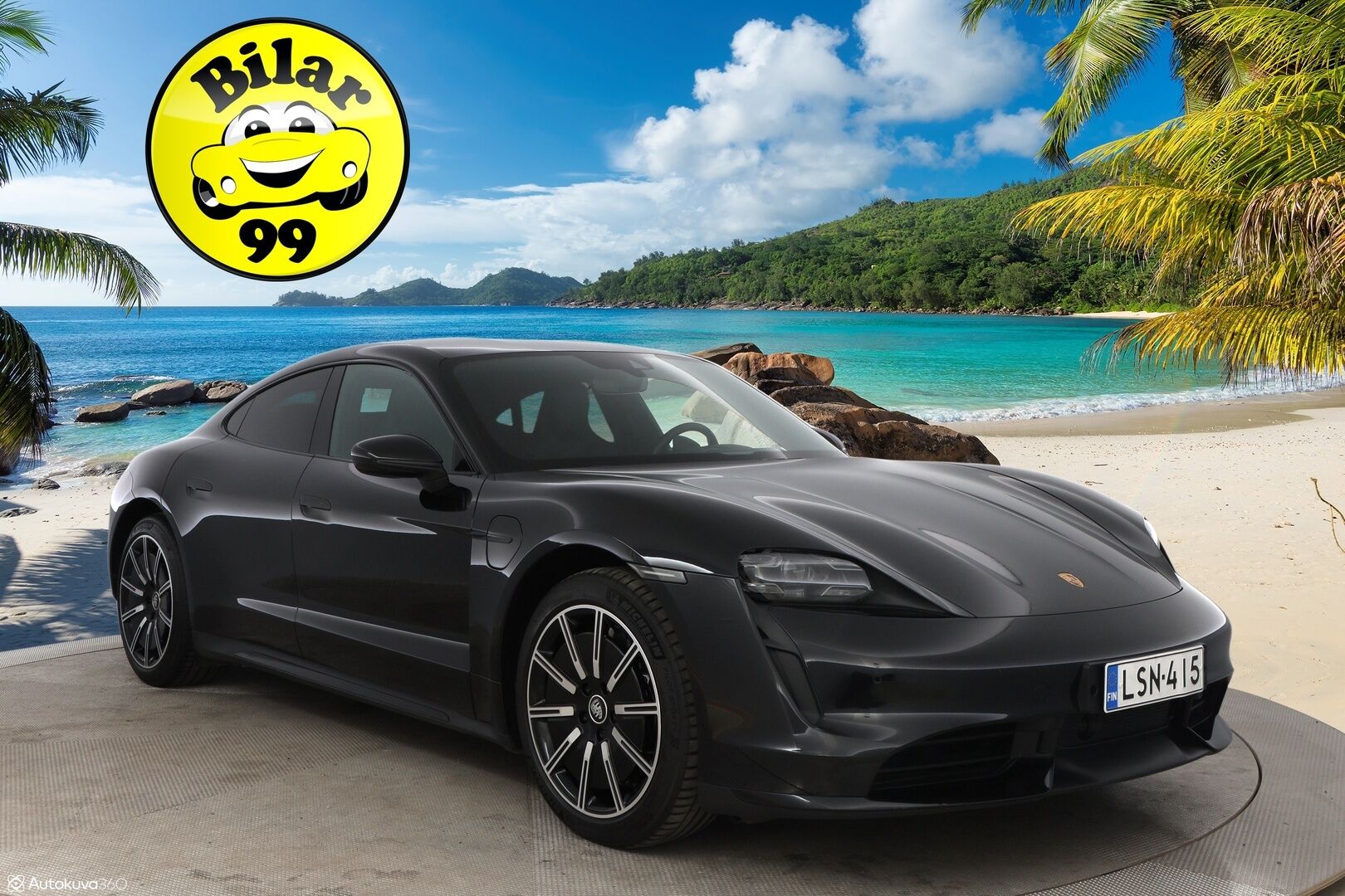 Porsche Taycan 2020 Turbo - 2,99 % KORKOTARJOUS TÄHÄN AUTOON - Adapt.Vakkari / InnoDrive / Bose Surround / Nelipyöräohjaus / Matrix LED / Ilmastoidut 18-Nahkapenkit / Ilma-alusta / Supervarusteet!