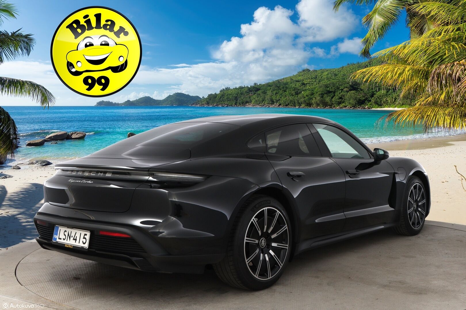 Porsche Taycan 2020 Turbo - 2,99 % KORKOTARJOUS TÄHÄN AUTOON - Adapt.Vakkari / InnoDrive / Bose Surround / Nelipyöräohjaus / Matrix LED / Ilmastoidut 18-Nahkapenkit / Ilma-alusta / Supervarusteet!