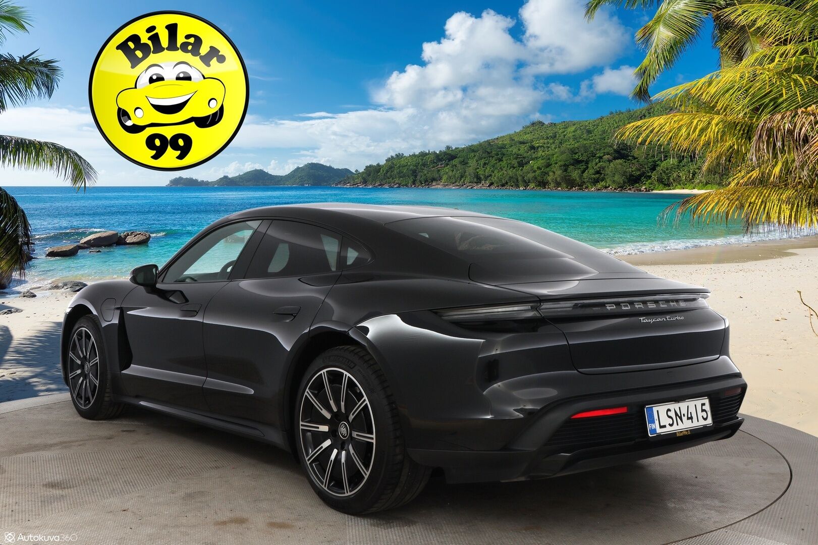 Porsche Taycan 2020 Turbo - 2,99 % KORKOTARJOUS TÄHÄN AUTOON - Adapt.Vakkari / InnoDrive / Bose Surround / Nelipyöräohjaus / Matrix LED / Ilmastoidut 18-Nahkapenkit / Ilma-alusta / Supervarusteet!