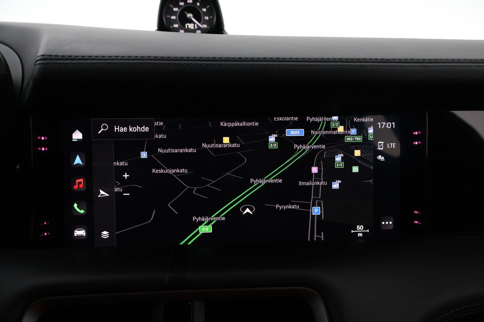 Porsche Taycan 2020 Turbo - 2,99 % KORKOTARJOUS TÄHÄN AUTOON - Adapt.Vakkari / InnoDrive / Bose Surround / Nelipyöräohjaus / Matrix LED / Ilmastoidut 18-Nahkapenkit / Ilma-alusta / Supervarusteet!