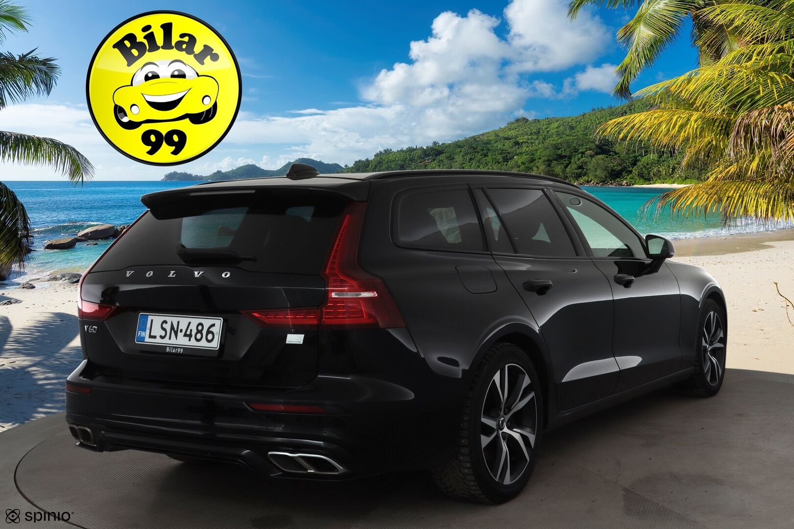 Volvo V60 2021 T8 TwE AWD R-Design aut * ACC / P.kamera / Muistipenkki / Webasto / BLIS / Koukku / Sporttipenkit / KeylessGo * - Kahdet renkaat aluvanteilla / Akku kuntotarkastettu / Merkkihuollettu