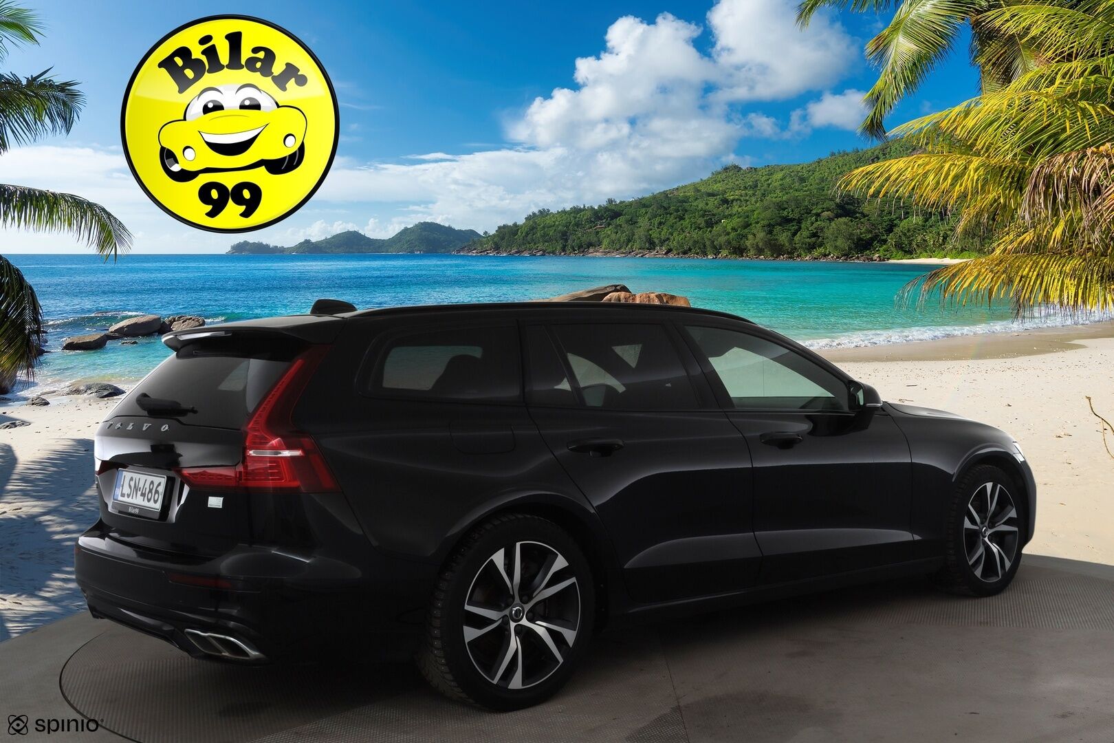 Volvo V60 2021 T8 TwE AWD R-Design aut * ACC / P.kamera / Muistipenkki / Webasto / BLIS / Koukku / Sporttipenkit / KeylessGo * - Kahdet renkaat aluvanteilla / Akku kuntotarkastettu / Merkkihuollettu