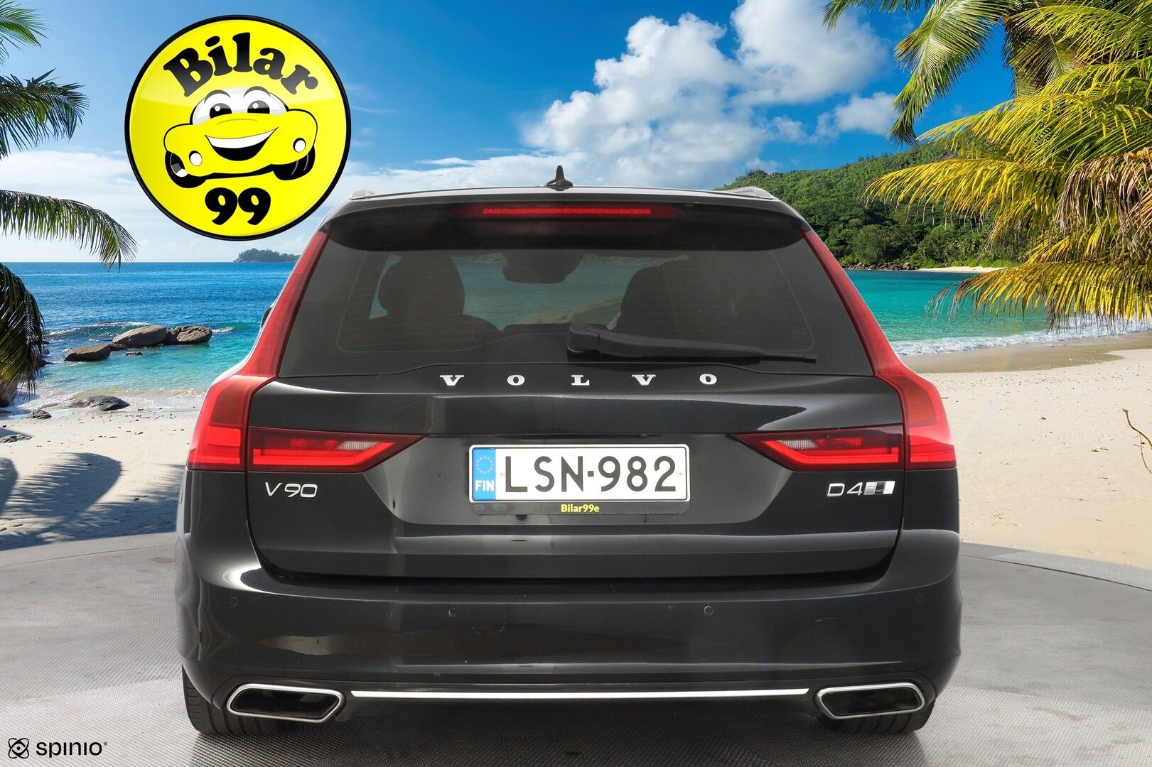 Volvo V90 2017 D4 AWD Inscription aut. *Polestar / HUD / ACC / 360° / Webasto / Muistipenkki / Keyless / Koukku* - Juuri saapunut! / Juuri huollettu / Polestar / Kahdet OEM vanteet / Huippuvarusteet 
