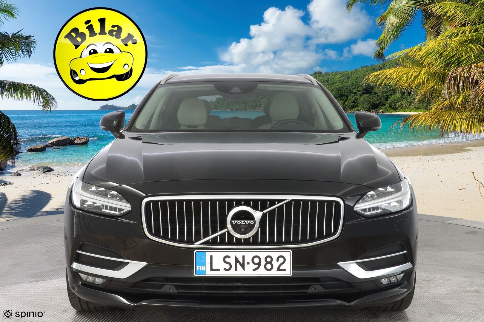 Volvo V90 2017 D4 AWD Inscription aut. - HUD | Polestar | ACC | 360 | Webasto | Muistipenkki | Koukku | Juuri huollettu | Polestar | Kahdet OEM vanteet | Huippuvarusteet 