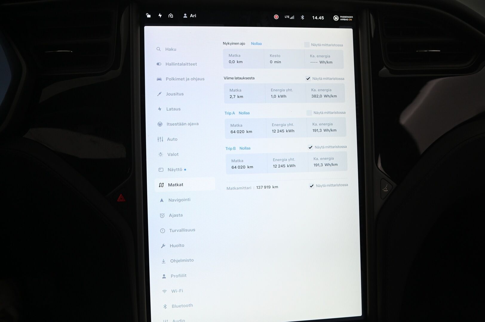 Tesla Model S 2020 Long Range AWD Raven - | CCS-päivitys tehty | 21" Turbine | Aviloo 90,2% | Intel Atom | Ilma-alusta | Premium Audio | 2x Alumiinivanteet renkailla |