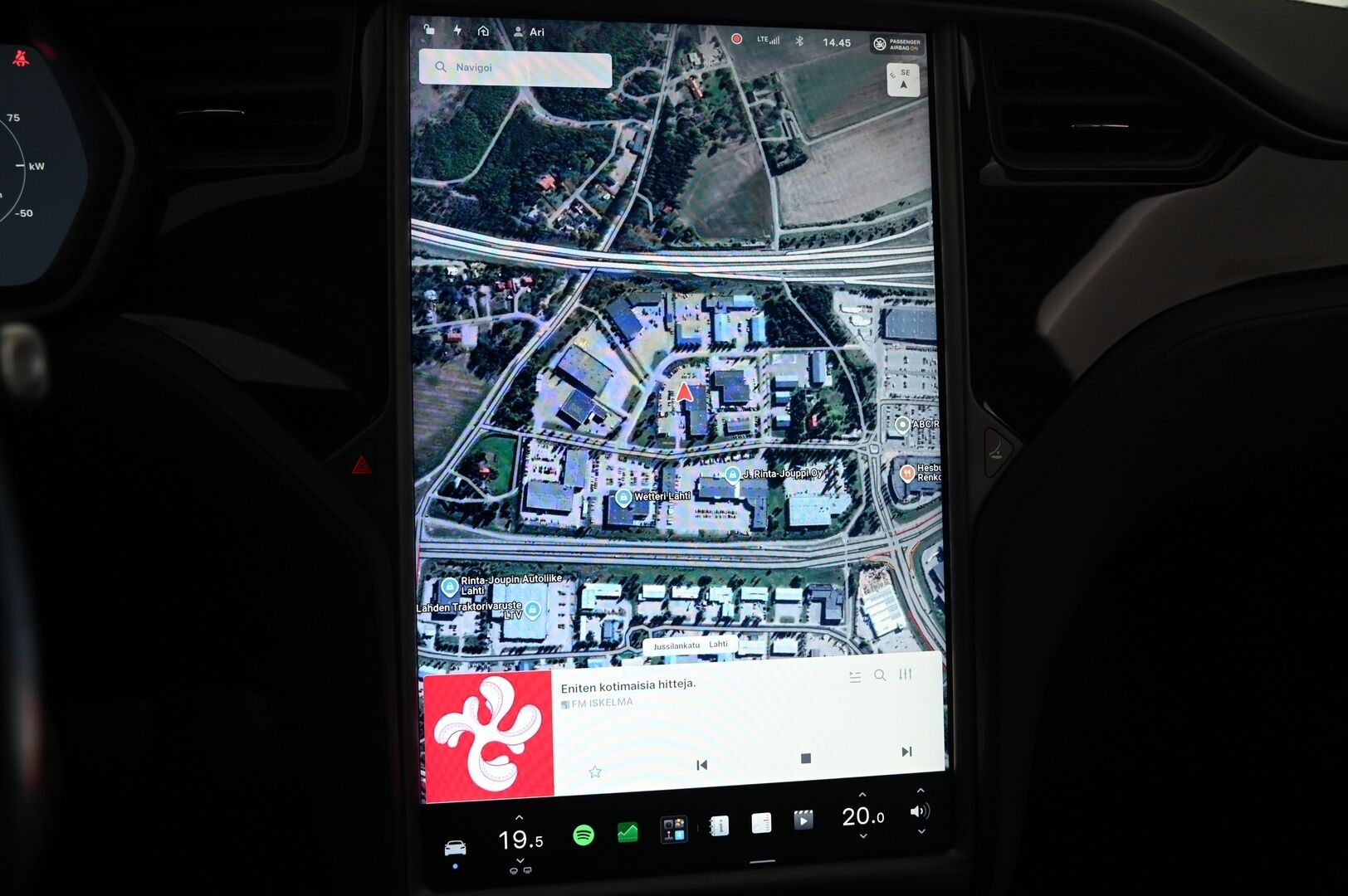 Tesla Model S 2020 Long Range AWD Raven - | CCS-päivitys tehty | 21" Turbine | Aviloo 90,2% | Intel Atom | Ilma-alusta | Premium Audio | 2x Alumiinivanteet renkailla |