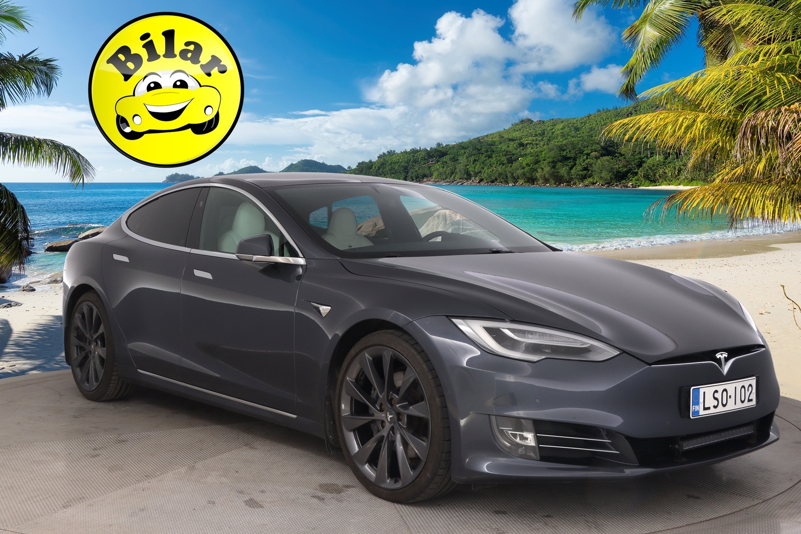 Tesla Model S 2020 Long Raven AWD Raven - | CCS-päivitys tehty | 21" Turbine | Intel Atom | Ilma-alusta | Premium Audio | 2x Alumiinivanteet renkailla |