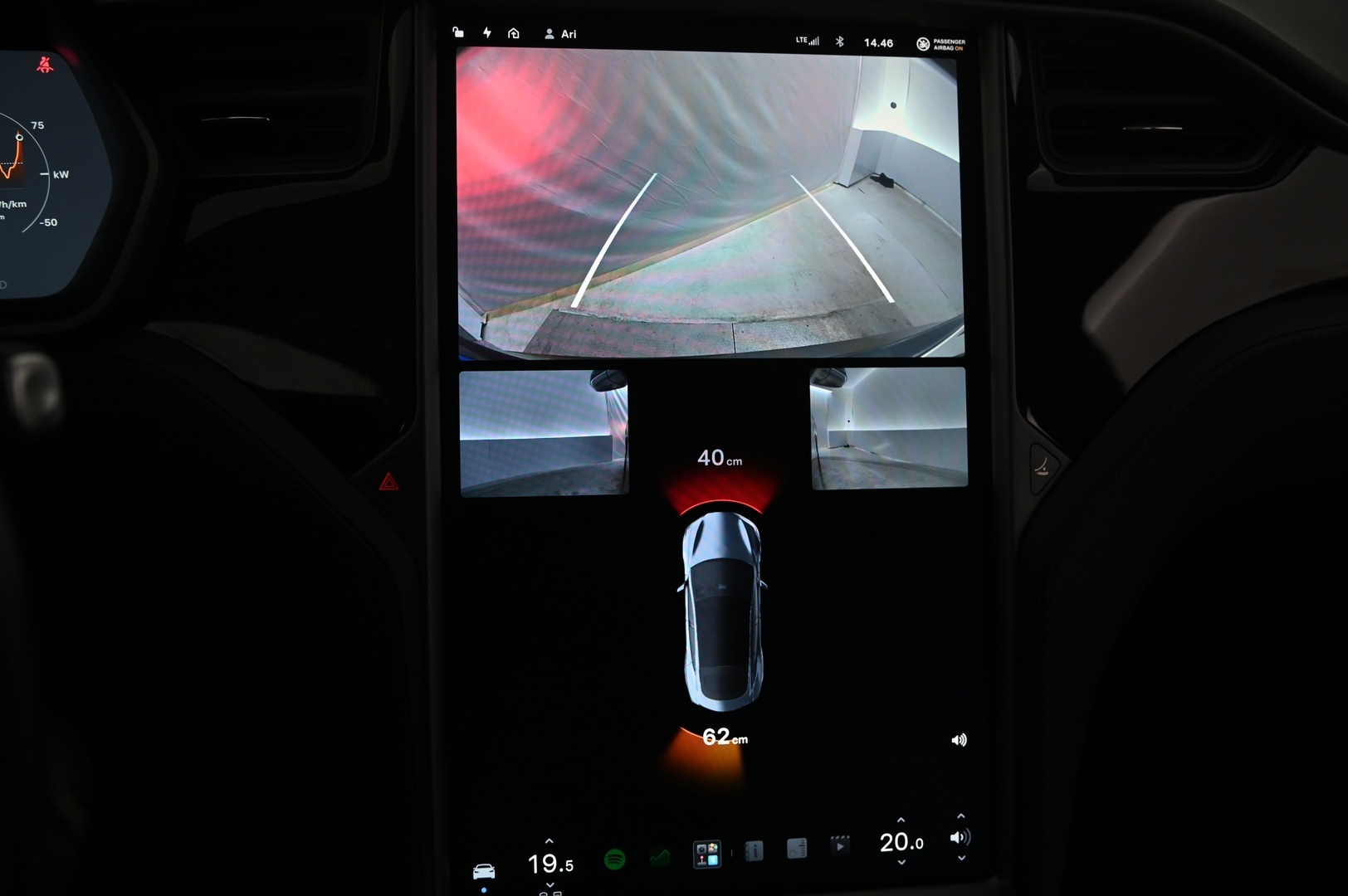 Tesla Model S 2020 Long Raven AWD Raven - | CCS-päivitys tehty | 21" Turbine | Intel Atom | Ilma-alusta | Premium Audio | 2x Alumiinivanteet renkailla |