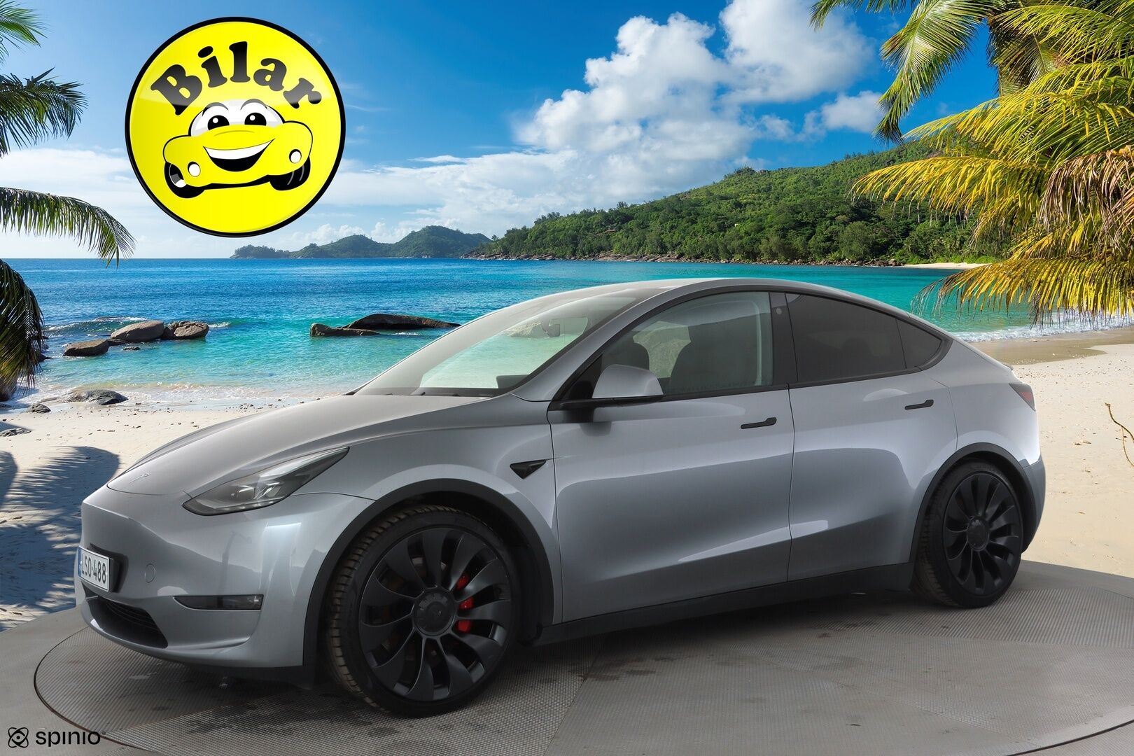 Tesla Model Y 2023 Performance - | Koukku | ILP | Lasikatto | Premium Audio | Matrix LED | P.Kamera | Mustat nahat | Ratinlämmitin | ALV | 1.Om Suomi-auto | Kahdet renkaat aluvanteilla | 