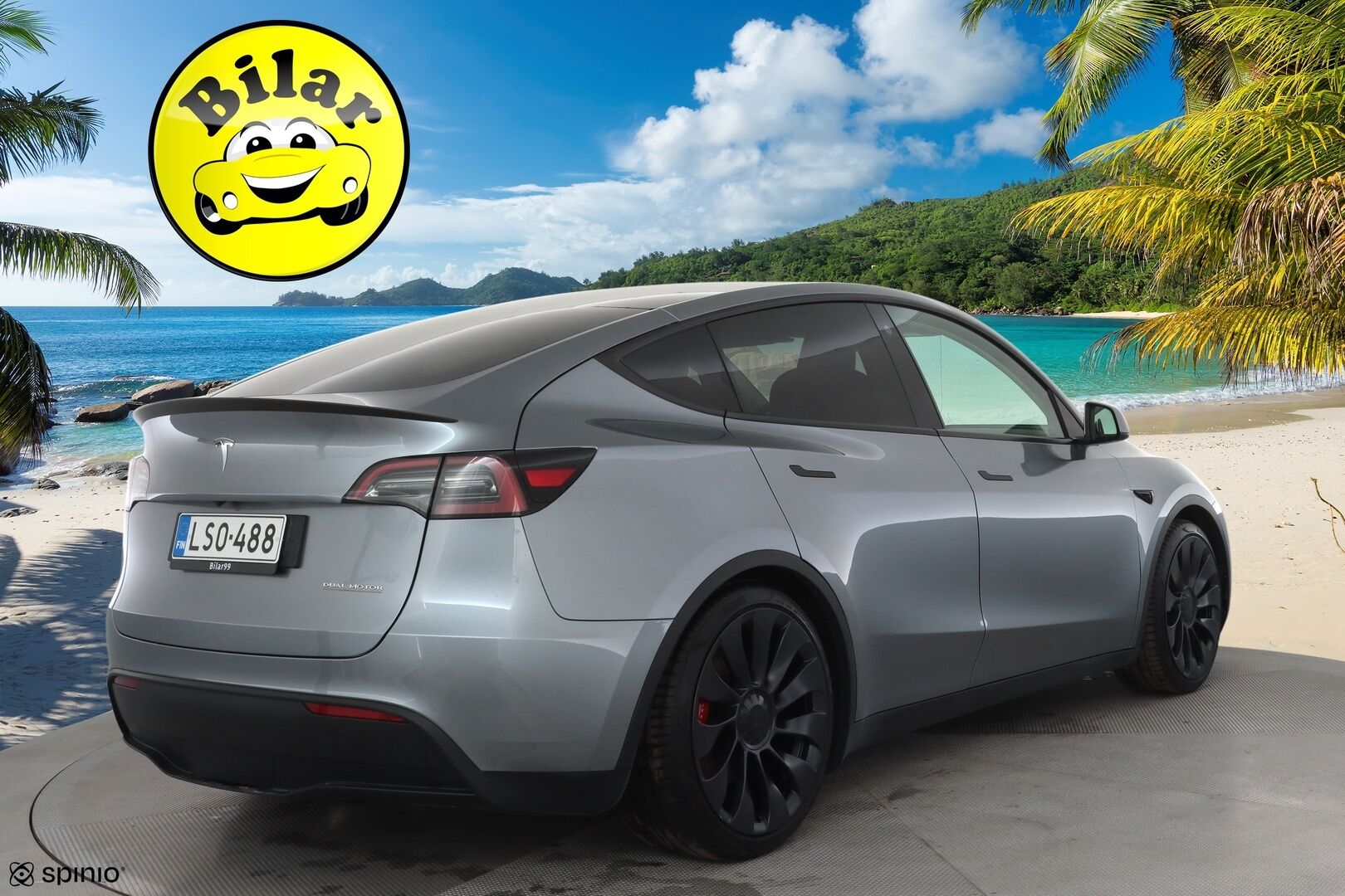 Tesla Model Y 2023 Performance - | Koukku | ILP | Lasikatto | Premium Audio | Matrix LED | P.Kamera | Mustat nahat | Ratinlämmitin | ALV | 1.Om Suomi-auto | Kahdet renkaat aluvanteilla | 