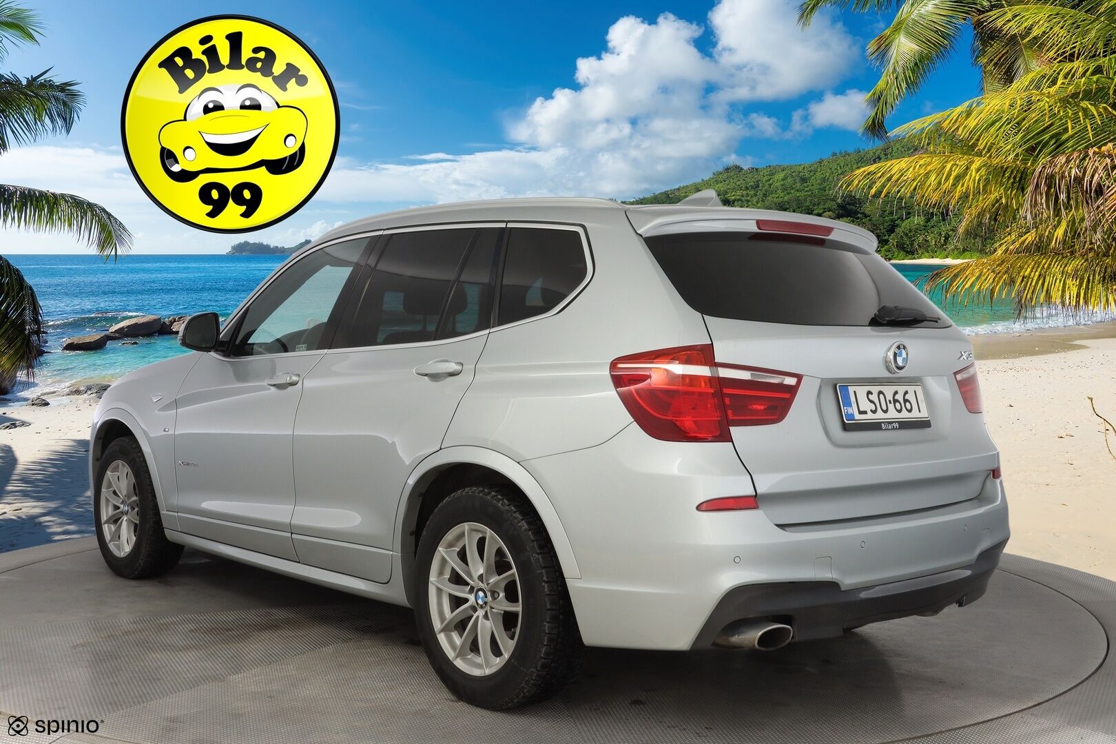 BMW X3 2015 F25 xDrive20d TwinPower Turbo A Business M-Sport * Panorama / Harman&Kardon / Vetokoukku / Prof.Navi / Sporttipenkit * - Huippuvarusteltu / Ei AdBlueta / Viimeisin huolto 147tkm