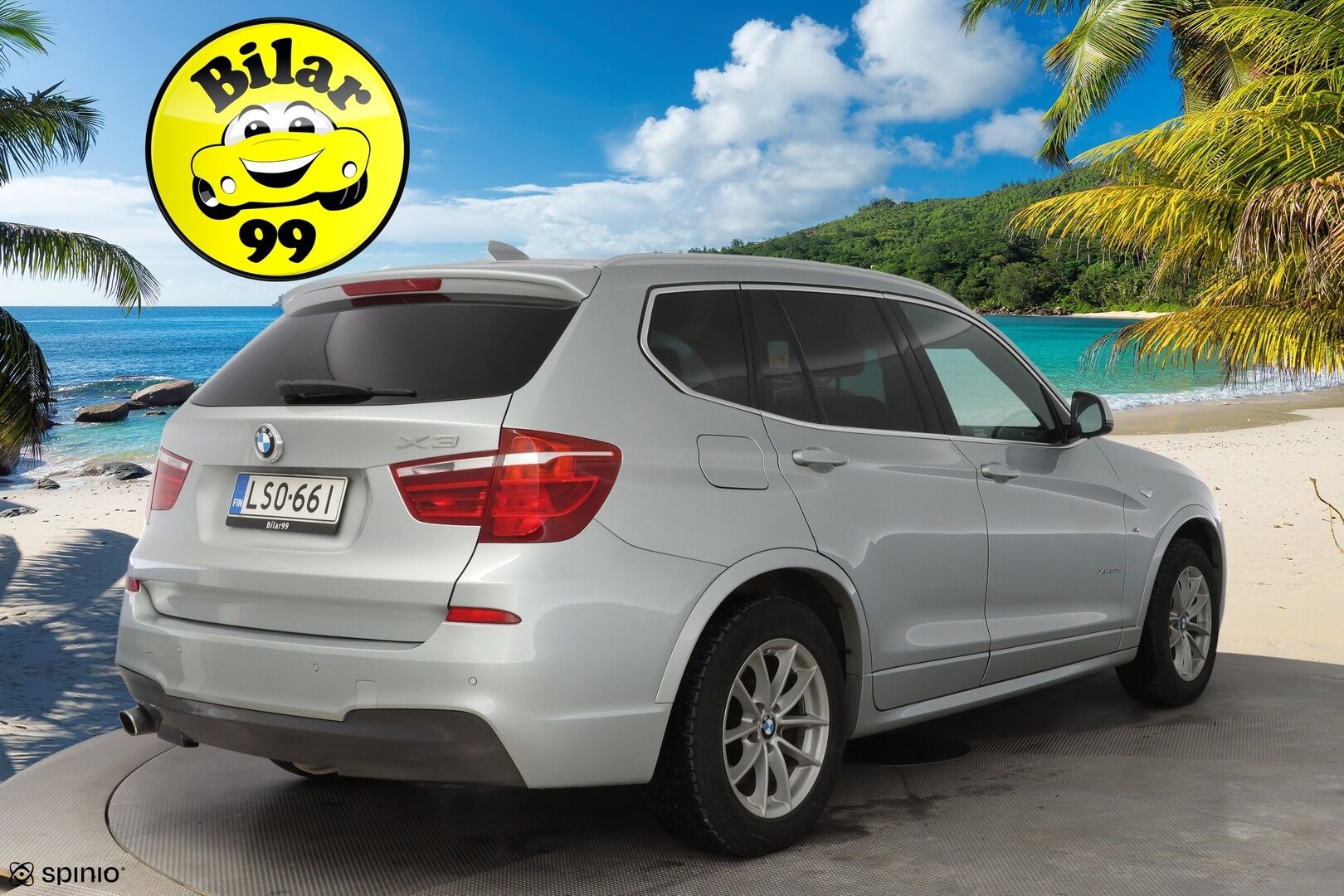 BMW X3 2015 F25 xDrive20d TwinPower Turbo A Business M-Sport * Panorama / Harman&Kardon / Vetokoukku / Prof.Navi / Sporttipenkit * - Huippuvarusteltu / Ei AdBlueta / Viimeisin huolto 147tkm