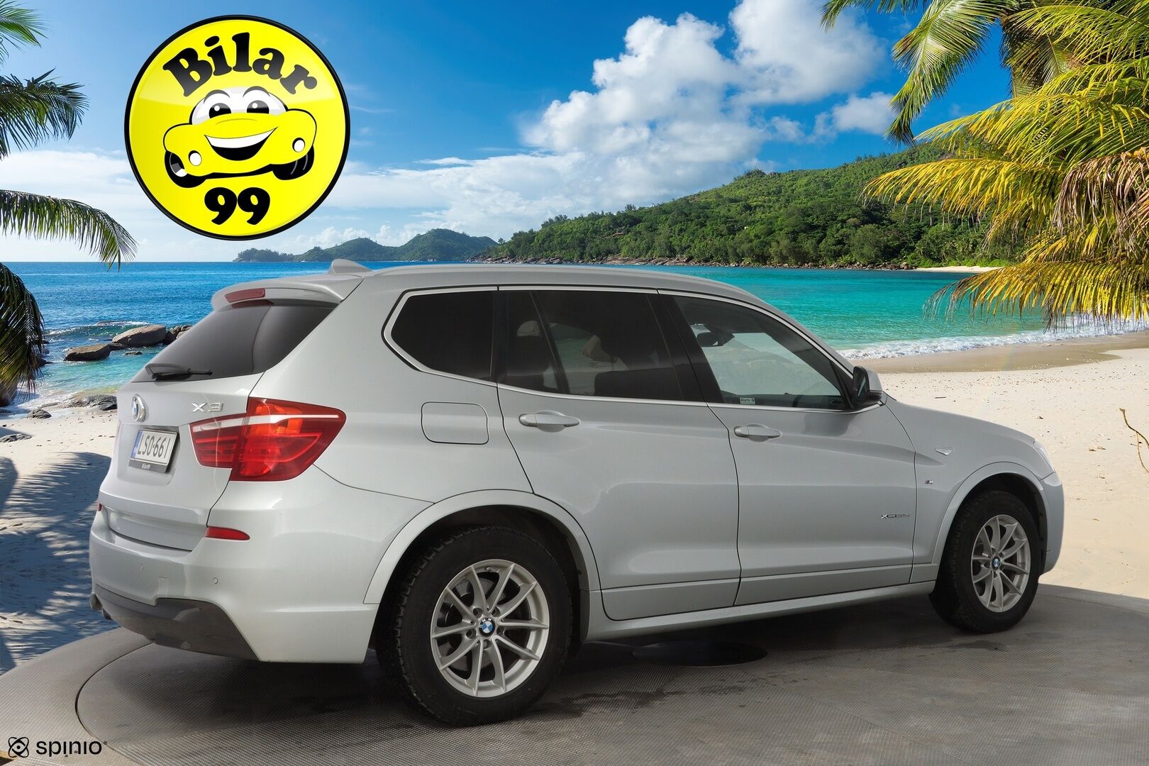 BMW X3 2015 F25 xDrive20d TwinPower Turbo A Business M-Sport * Panorama / Harman&Kardon / Vetokoukku / Prof.Navi / Sporttipenkit * - Huippuvarusteltu / Ei AdBlueta / Viimeisin huolto 147tkm