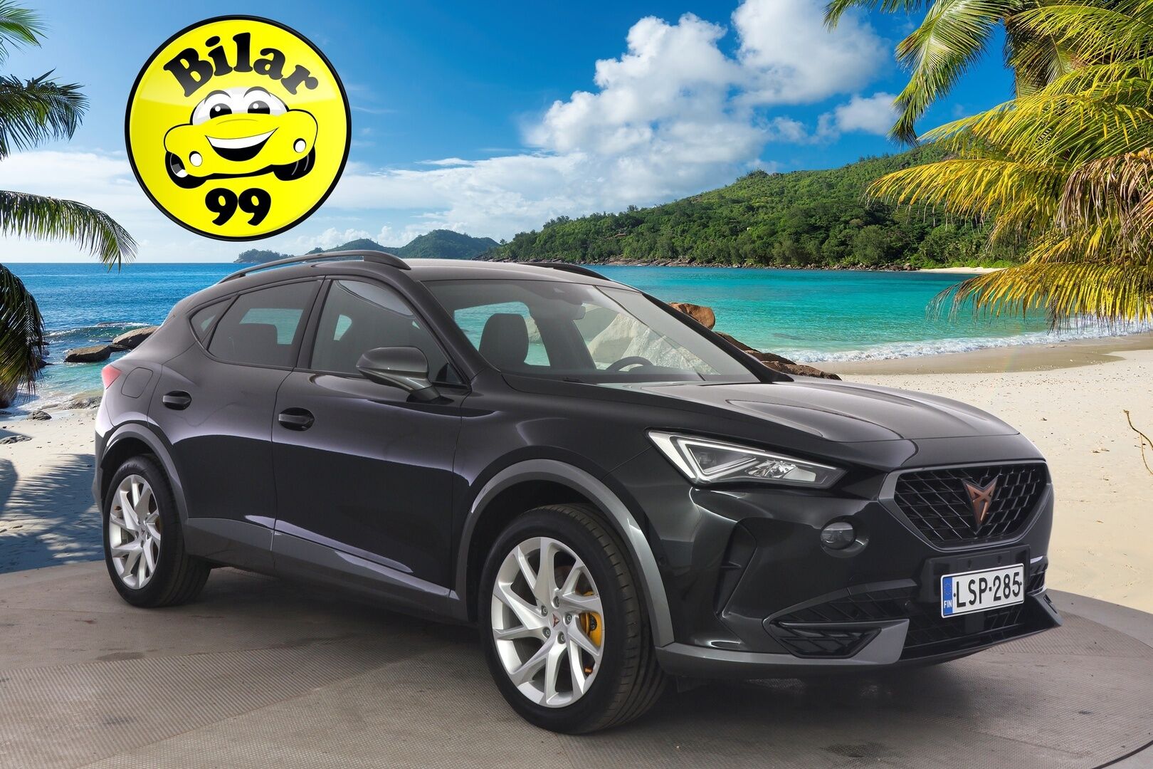 Cupra Formentor 2021 1.4 PHEV 150 kW e-HYBRID DSG *Esilämmitys / Adapt. Vakkari / Tutkat / Sporttipenkit / Ratinlämmitin / Apple&Android* - 2x Latauskaapelit / 2x Aluvanteet ja Renkaat / Edulliset kustannukset / Järkipäätös - Osta nyt, maksa vasta ensi vuonna