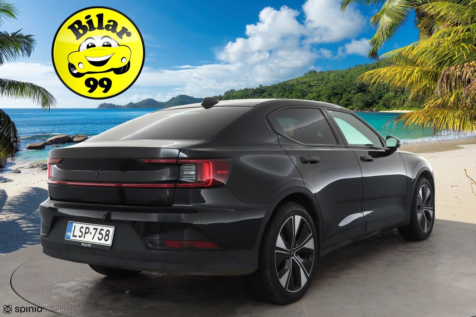 Polestar 2 2024 Standard Range Single Motor, 200kW, 69kWh * Vakkari / ILP / 360-Kamera / Muistipenkki / High performance äänentoisto * - Kahdet Renkaat / Merkkihuollettu