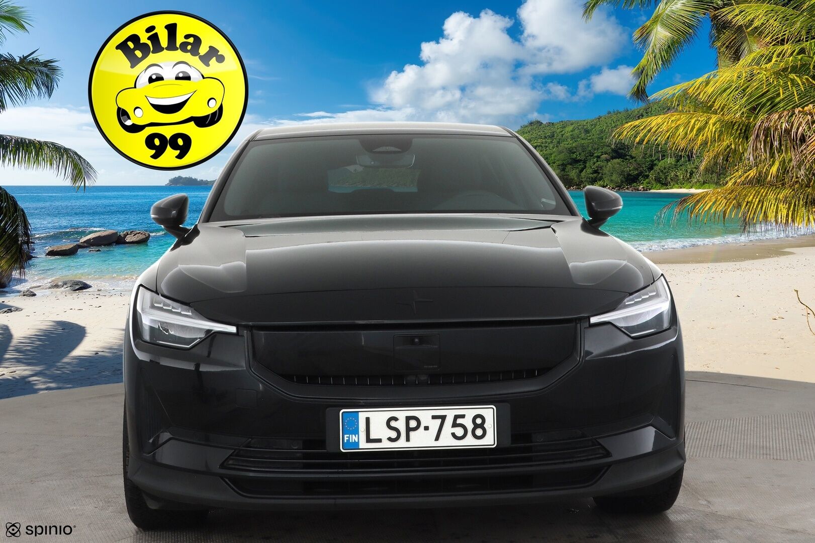 Polestar 2 2024 Standard Range Single Motor, 200kW, 69kWh * Vakkari / ILP / 360-Kamera / Muistipenkki / High performance äänentoisto * - Kahdet Renkaat / Merkkihuollettu