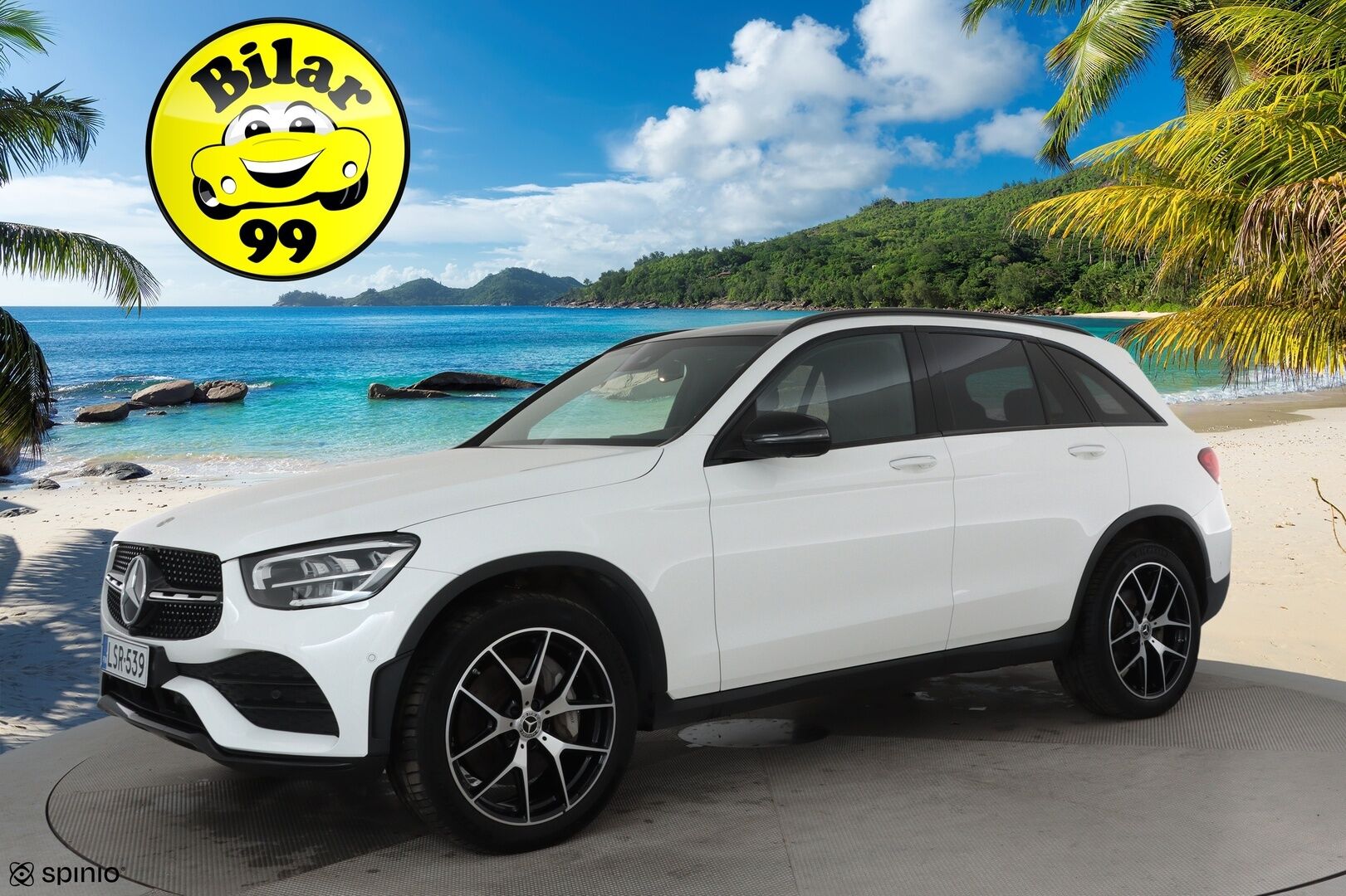 Mercedes-Benz GLC 2022 300e 4Matic A AMG **Panorama / Adapt.Vakkari / LED-High Performance / 360° / Koukku / Sporttipenkit / Navi / Keyless** - 3,99 % KORKOTARJOUS TÄHÄN AUTOON - 2x Latauskaapelit / Kahdet Renkaat
