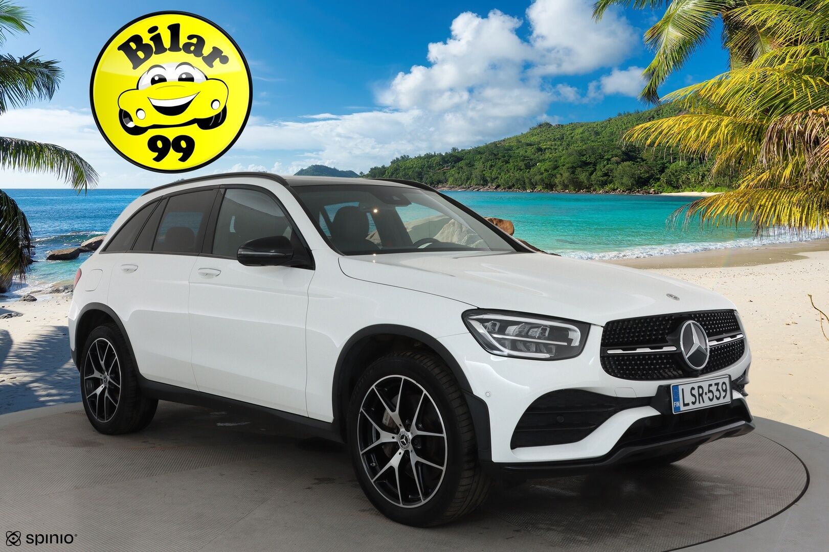 Mercedes-Benz GLC 2022 300e 4Matic A AMG **Panorama / Adapt.Vakkari / LED-High Performance / 360° / Koukku / Sporttipenkit / Navi / Keyless** - 3,99 % KORKOTARJOUS TÄHÄN AUTOON - 2x Latauskaapelit / Kahdet Renkaat