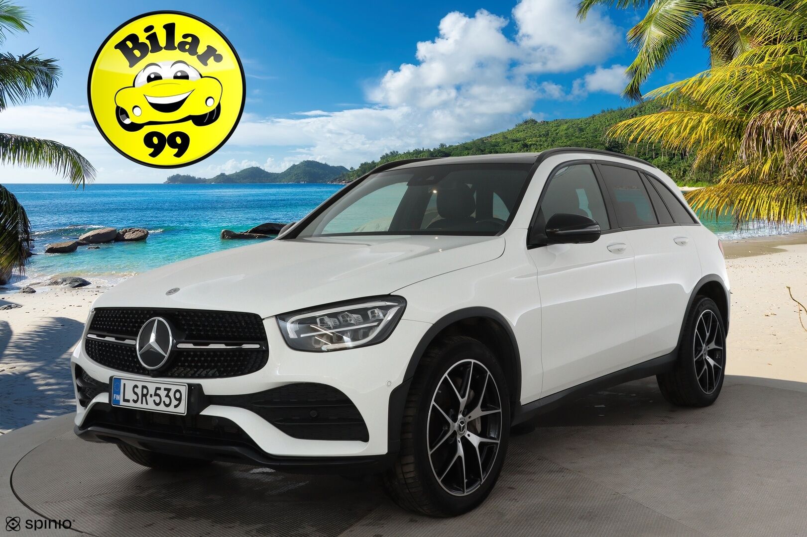 Mercedes-Benz GLC 2022 300e 4Matic A AMG **Panorama / Adapt.Vakkari / LED-High Performance / 360° / Koukku / Sporttipenkit / Navi / Keyless** - 3,99 % KORKOTARJOUS TÄHÄN AUTOON - 2x Latauskaapelit / Kahdet Renkaat