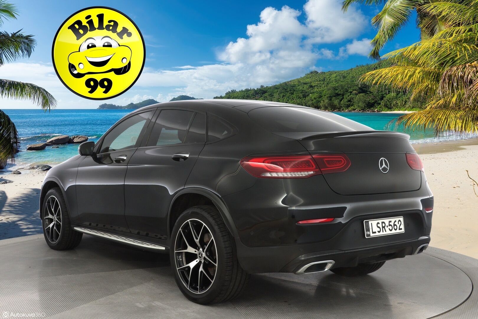 Mercedes-Benz GLC 2021 300 de 4MATIC A Business Coupé EQ Power  *ACC / 360-Kamera / Multibeam-LED /  Ilmastoidut penkit / Burmester* - 3,99 % KORKOTARJOUS TÄHÄN AUTOON - 31.5. ASTI! - Merkkiliikkeen huoltohistoria /  Night-Paketti / AMG- ulko ja sisäpaketti / Kahdet hyvät renkaat / Supervarustelu / Ambient 