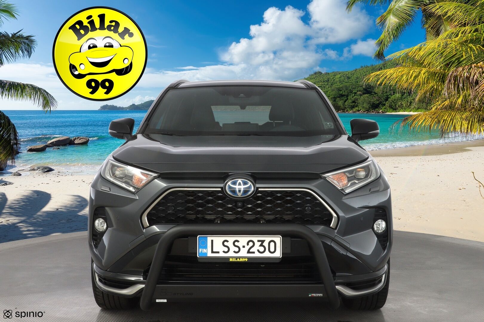 Toyota RAV4 Plug-in 2021 Hybrid 2,5 AWD-i Premium / ACC / Ilmastoidut muistipenkit / JBL / HUD / Kamera / Koukku / Panorama / Ratinlämmitin / Blis - 3,99 % KORKOTARJOUS TÄHÄN AUTOON 31.8. ASTI! - Viimeisin huolto Toyotalla 02/25 55tkm! / Kahdet alumiinivanteet hyvillä renkailla / Todella näyttävä yksilö! 