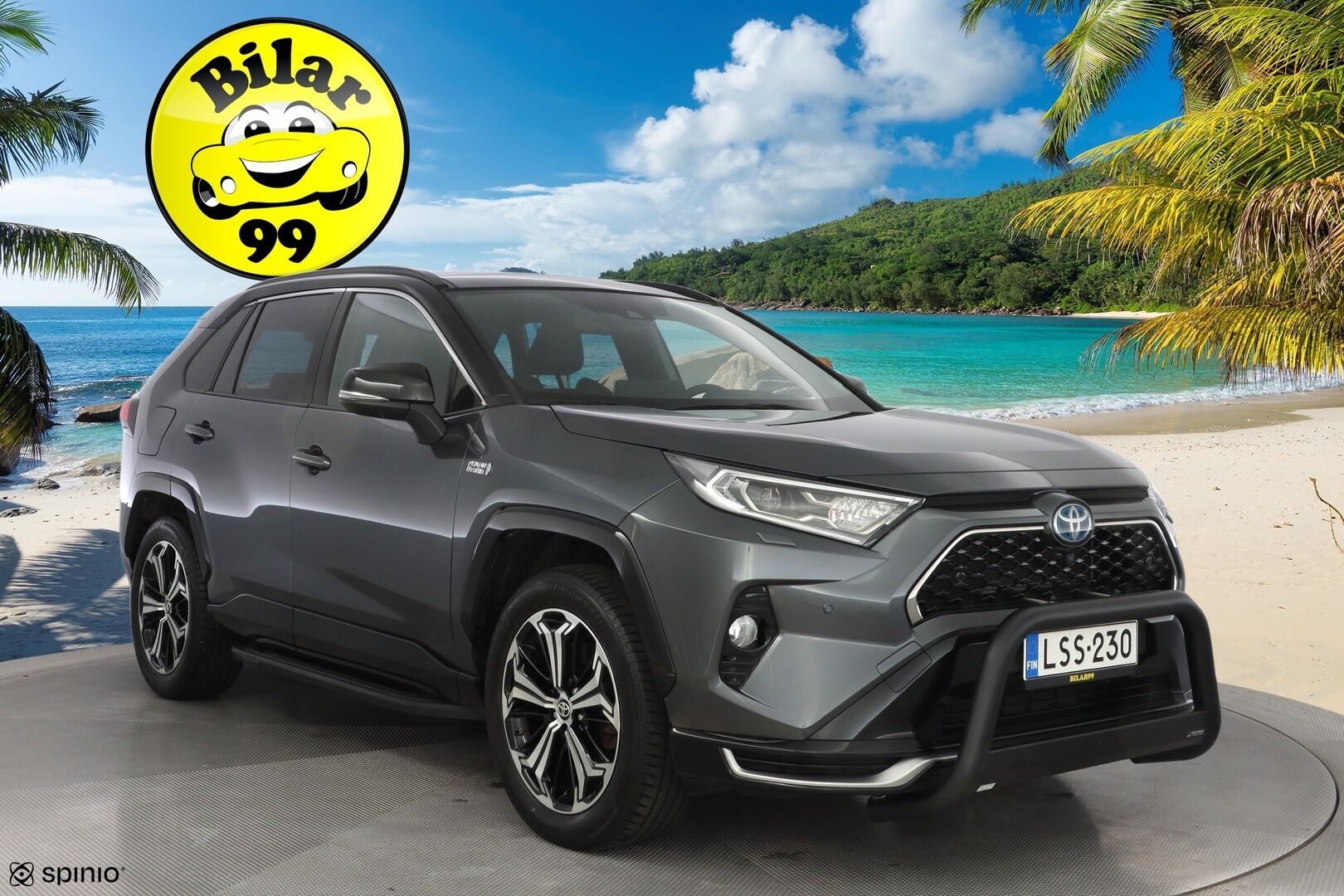 Toyota RAV4 Plug-in 2021 Hybrid 2,5 AWD-i Premium / ACC / Ilmastoidut muistipenkit / JBL / HUD / Kamera / Koukku / Panorama / Ratinlämmitin / Blis - 3,99 % KORKOTARJOUS TÄHÄN AUTOON 31.8. ASTI! - Viimeisin huolto Toyotalla 02/25 55tkm! / Kahdet alumiinivanteet hyvillä renkailla / Todella näyttävä yksilö! 