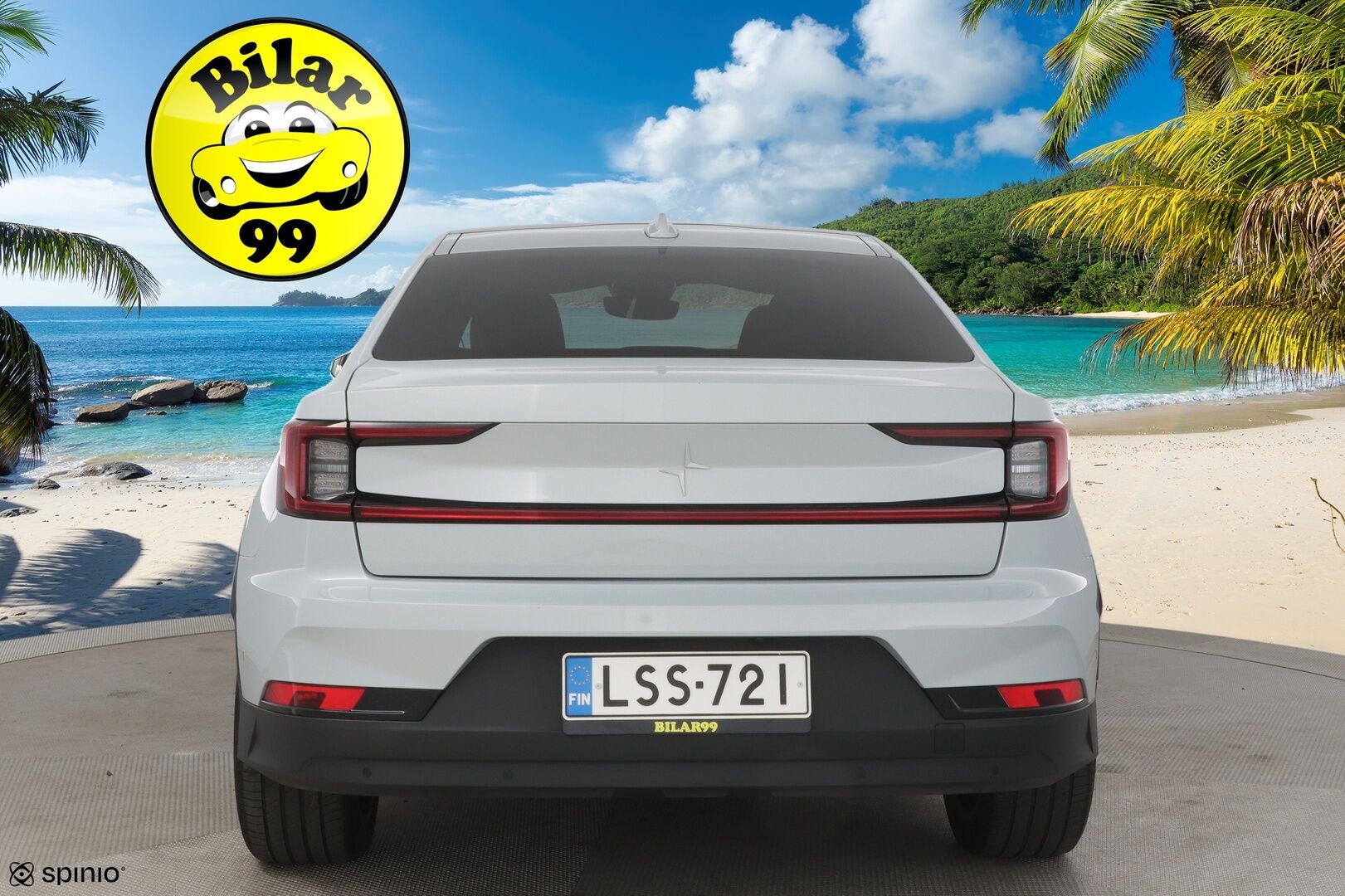 Polestar 2 2021 Launch Edition, 300kW, 78kWh *Pilot & Plus paketti / Lasikatto / H&K äänentoisto / ILP / Vetokoukku* - *Merkkiliikkeen huoltohistoria / Sähkösäätöiset etuistuimet: Kuljettajan muistilla / Navigointi / 2x Renkaat & Vanteet*