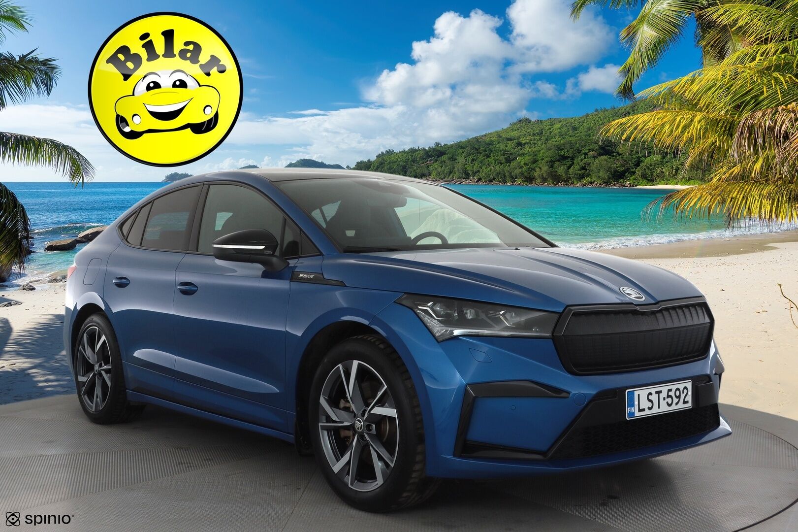 Skoda Enyaq 2024 Coupe 85 SportLine Business - | ACC | ILP | Koukku | Matrix-LED | Muistipenkki | Lasikatto | P.Kamera | Keyless | Suomi-auto | Kahdet Renkaat|