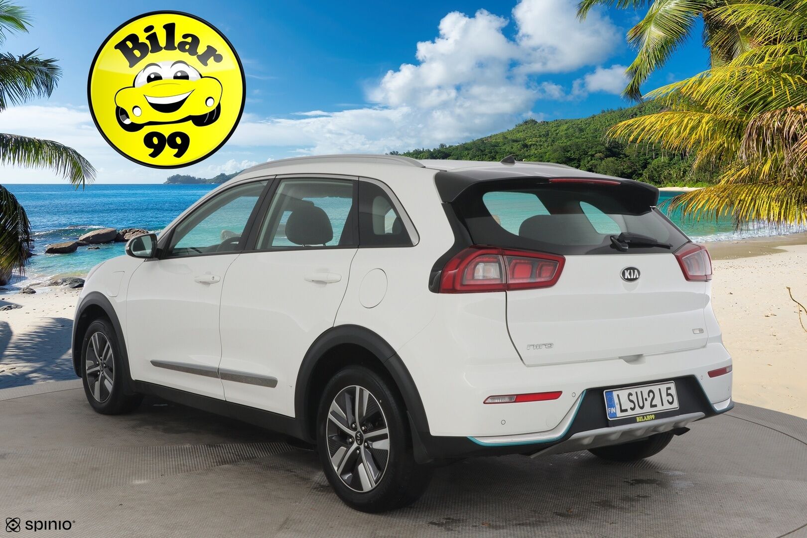 Kia Niro 2019 1,6 GDI Hybrid EX DCT * Adapt. Vak / Parkkitutkat takana / Lohko + sisä / Ratinläm * - Huollettu 10/25 / Merkkiliikkeen huoltokirja / Katsastus 6/26 *