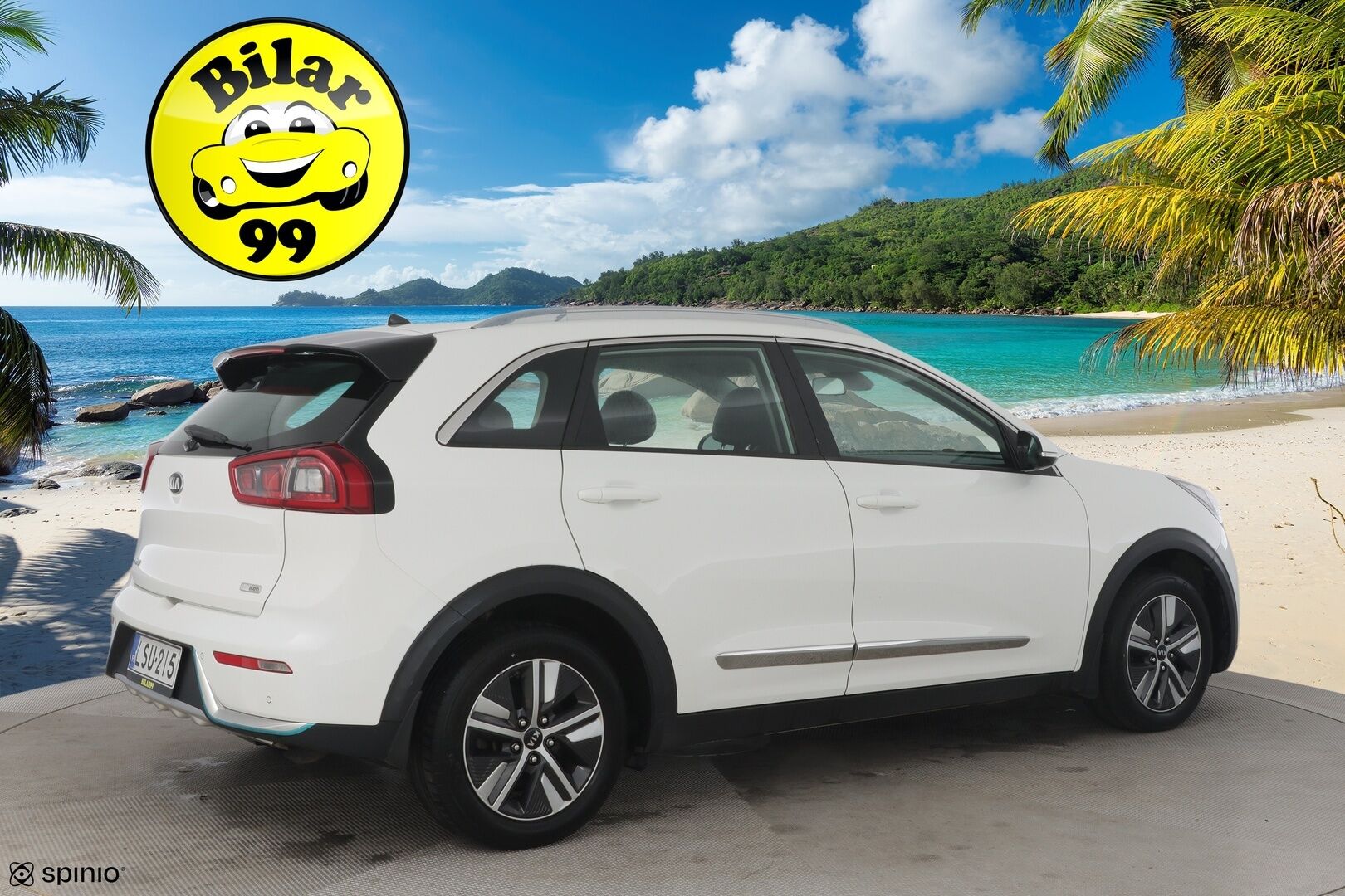 Kia Niro 2019 1,6 GDI Hybrid EX DCT * Adapt. Vak / Parkkitutkat takana / Lohko + sisä / Ratinläm * - Huollettu 10/25 / Merkkiliikkeen huoltokirja / Katsastus 6/26 *
