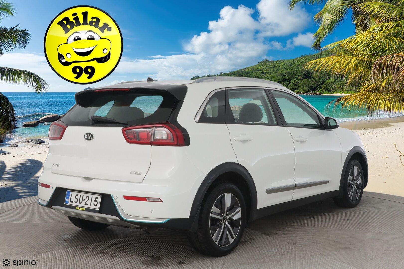 Kia Niro 2019 1,6 GDI Hybrid EX DCT * Adapt. Vak / Parkkitutkat takana / Lohko + sisä / Ratinläm * - Huollettu 10/25 / Merkkiliikkeen huoltokirja / Katsastus 6/26 *