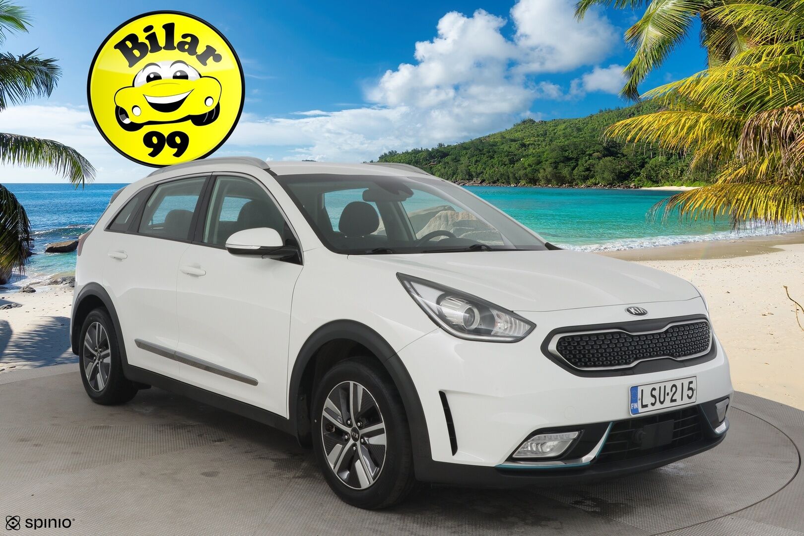 Kia Niro 2019 1,6 GDI Hybrid EX DCT * Adapt. Vak / Parkkitutkat takana / Lohko + sisä / Ratinläm * - Huollettu 10/25 / Merkkiliikkeen huoltokirja / Katsastus 6/26 *